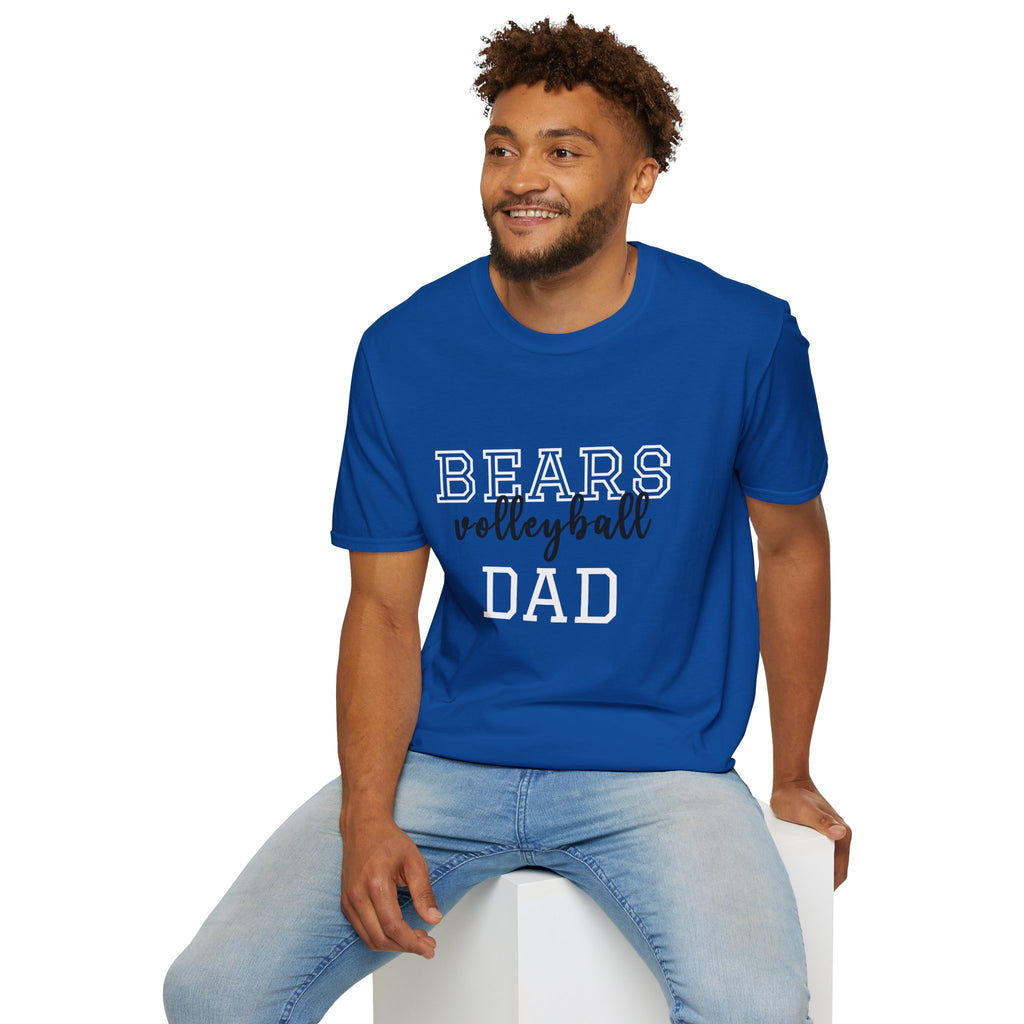 Bears Volleyball Dad, Dad's #1 Volleyball Supporter Tee, Unisex Softstyle T-Shirt for Volleyball Dads, Sports Fan Gear, Personalized Father's Day Gift, Team [...]
