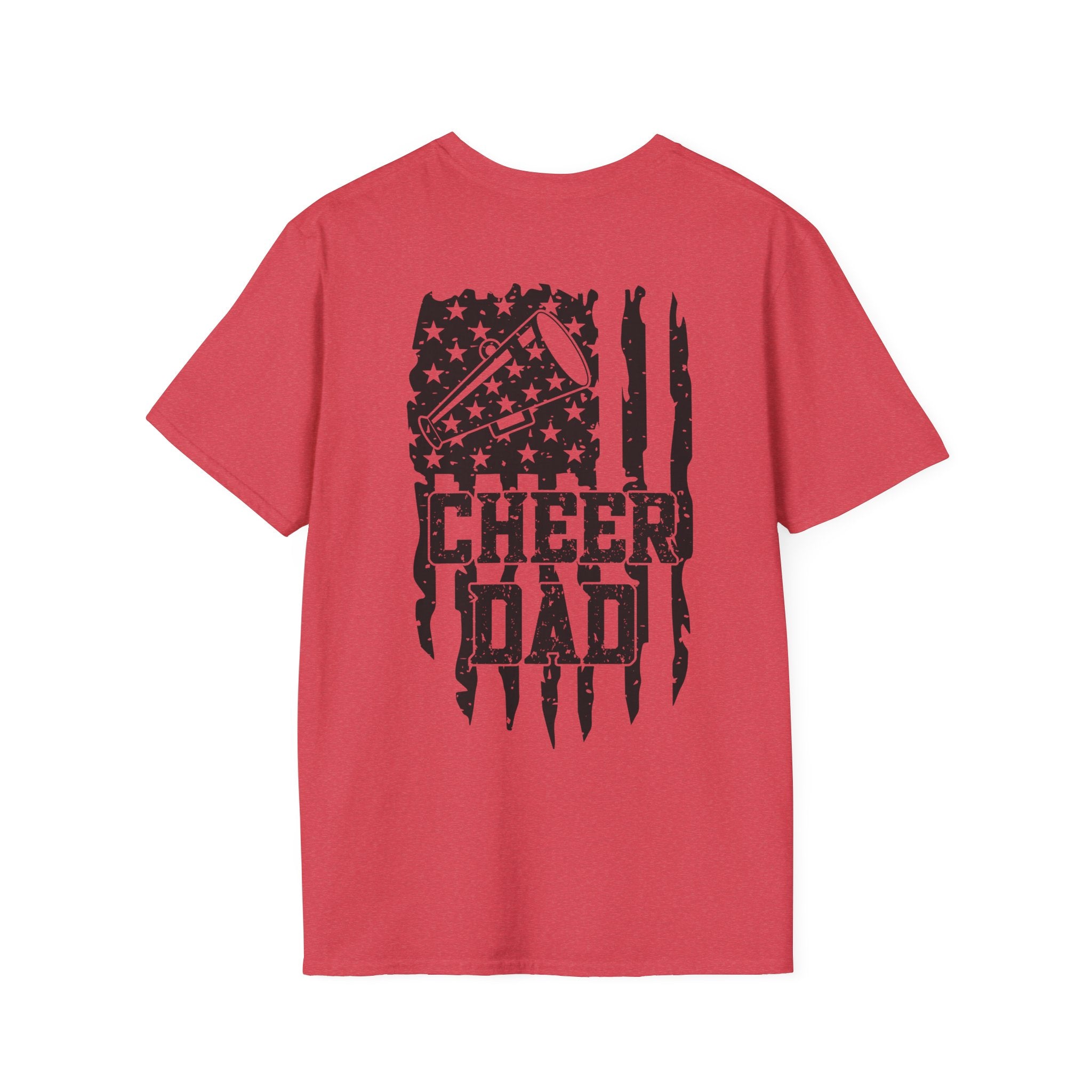 CHEER DAD T-shirt, Unisex Tee, Sporty Apparel for Game Day, Perfect for Cheer Dads, Great Gift Idea