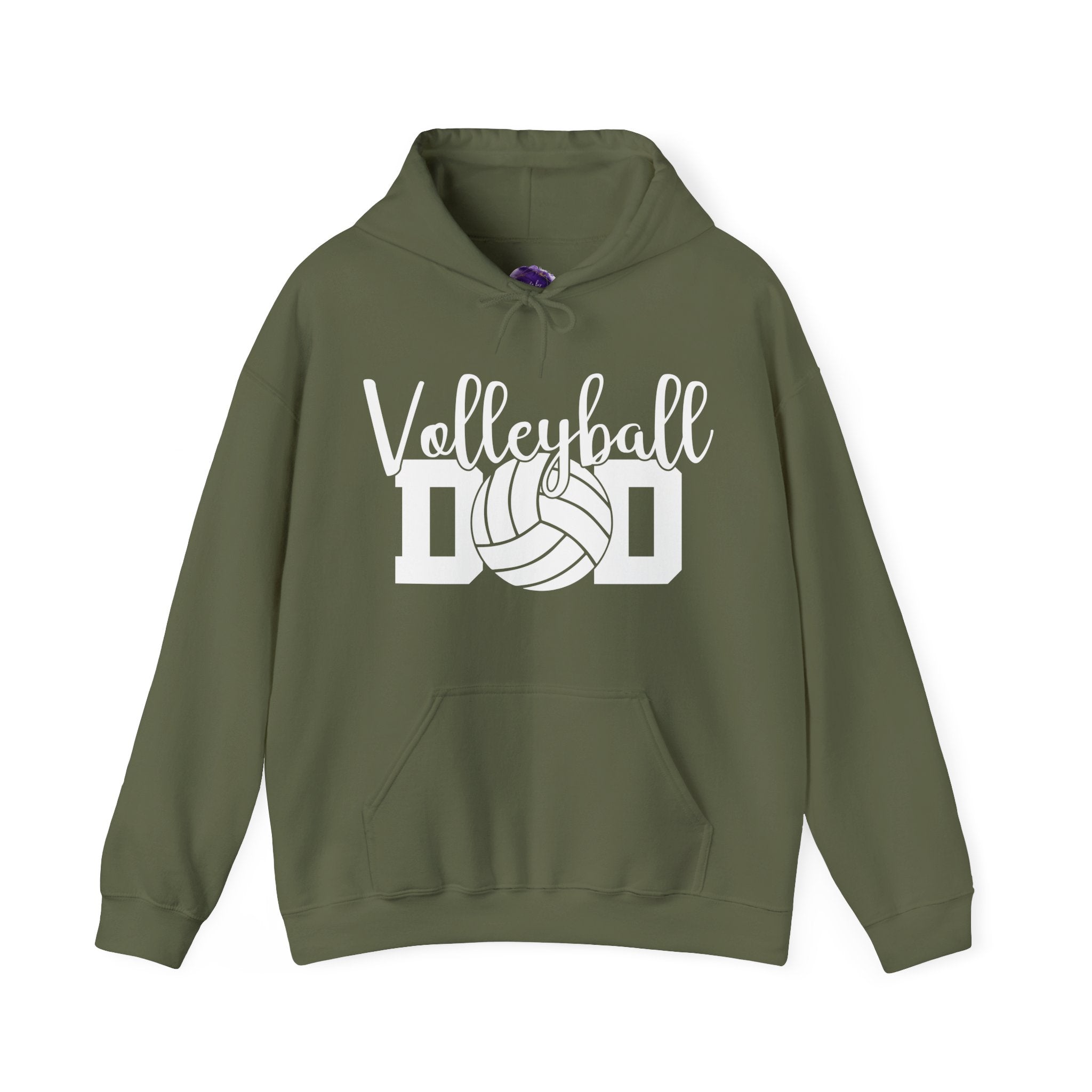 Volleyball Dad Hooded Sweatshirt/ Personalized sweatshirt