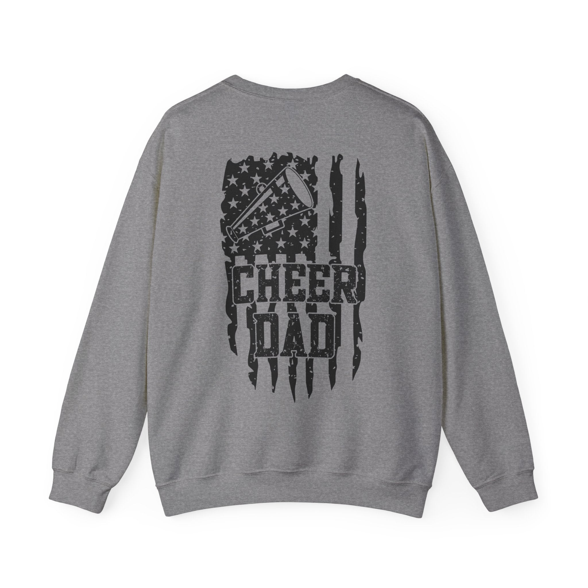 Cheer Dad Sweatshirt, Unisex Crewneck Sweatshirt, Perfect for Game Days, Sports Fan Apparel, Cozy Sweatshirt Gift, Football