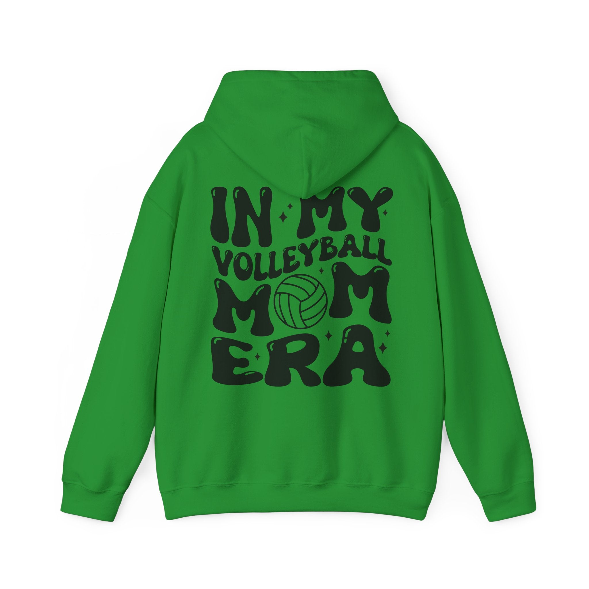 Volleyball Mom Era Hoodie Sweatshirt, print on back, personalization available on front