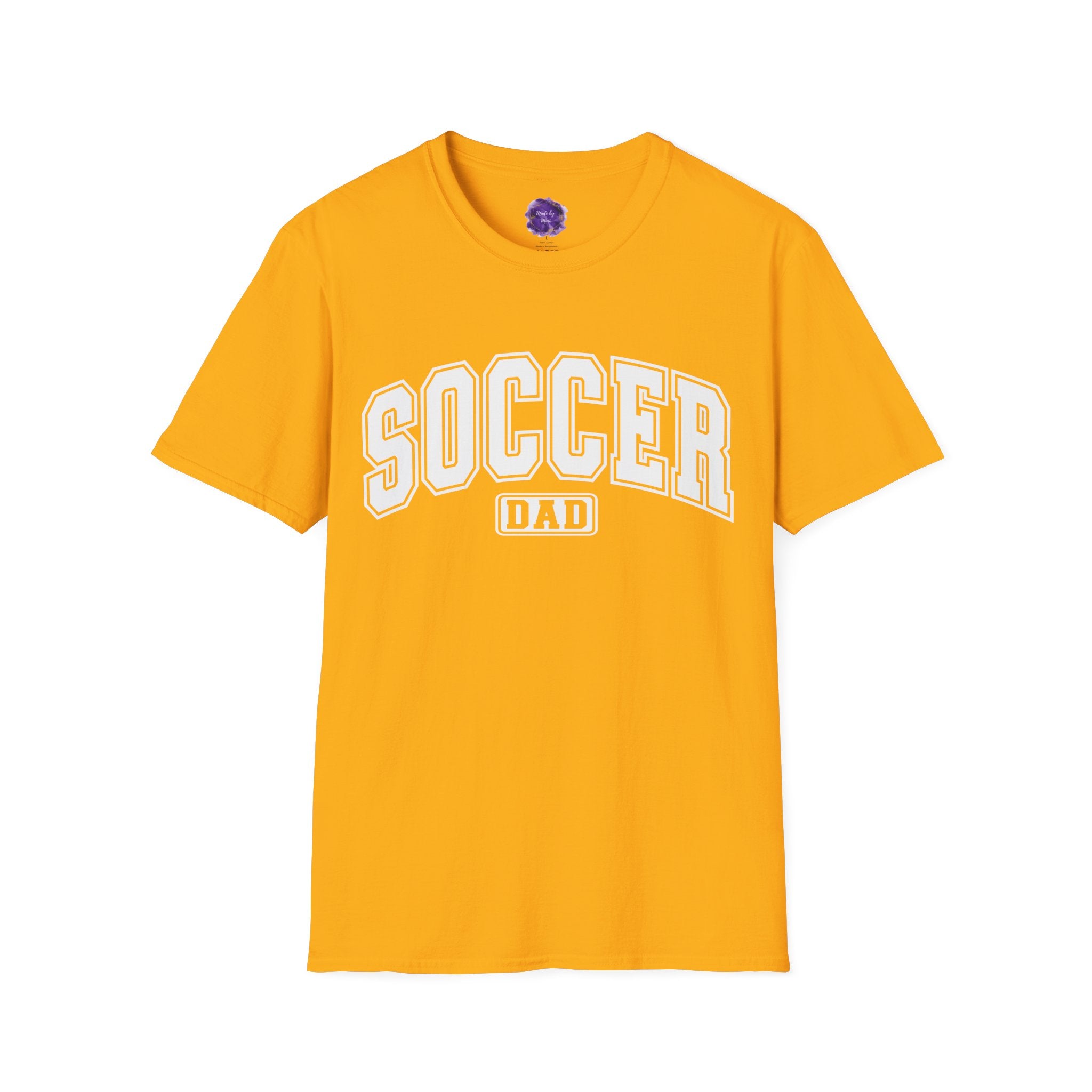 Soccer Dad T-Shirt, Sporty Graphic Tee, Perfect for Team Spirit, Gift for Dad, Casual Wear,