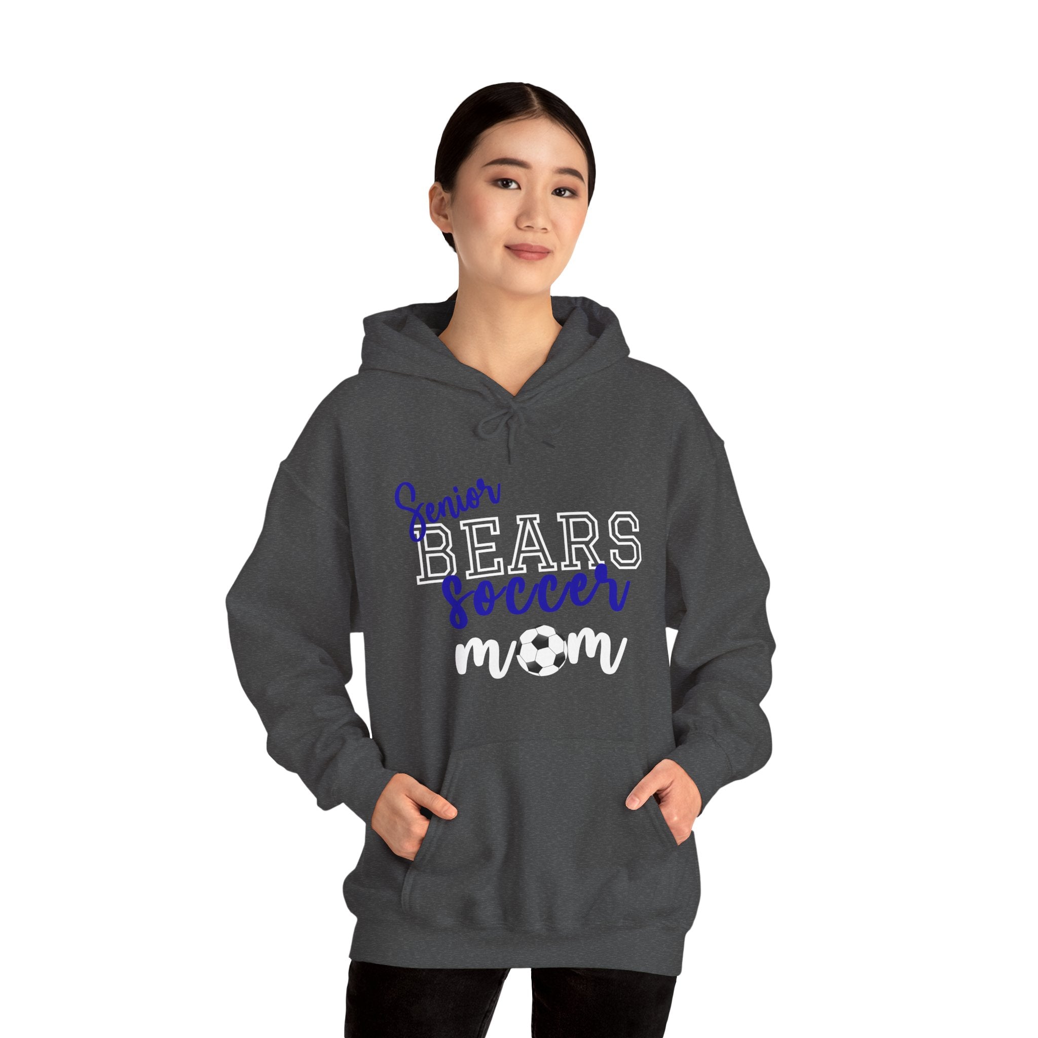 SENIOR Personalized Soccer Mom Hoodie | Custom Team Apparel, Sports Gifts, Comfortable Sweatshirt, Senior Year Collection, Unique Sportswear