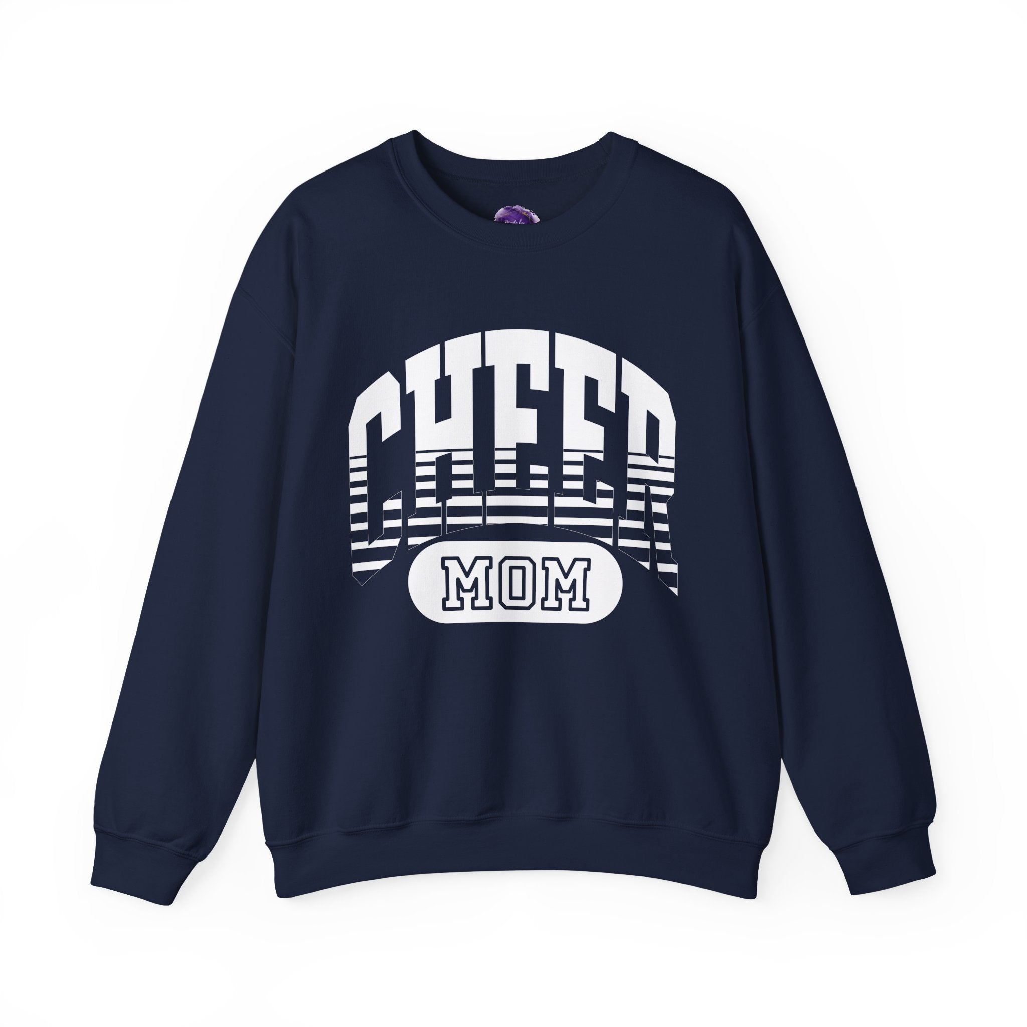 Cheer Mom Sweatshirt, Unisex Crewneck Sweatshirt, Perfect for Game Days, Sports Fan Apparel, Cozy Sweatshirt Gift, Football