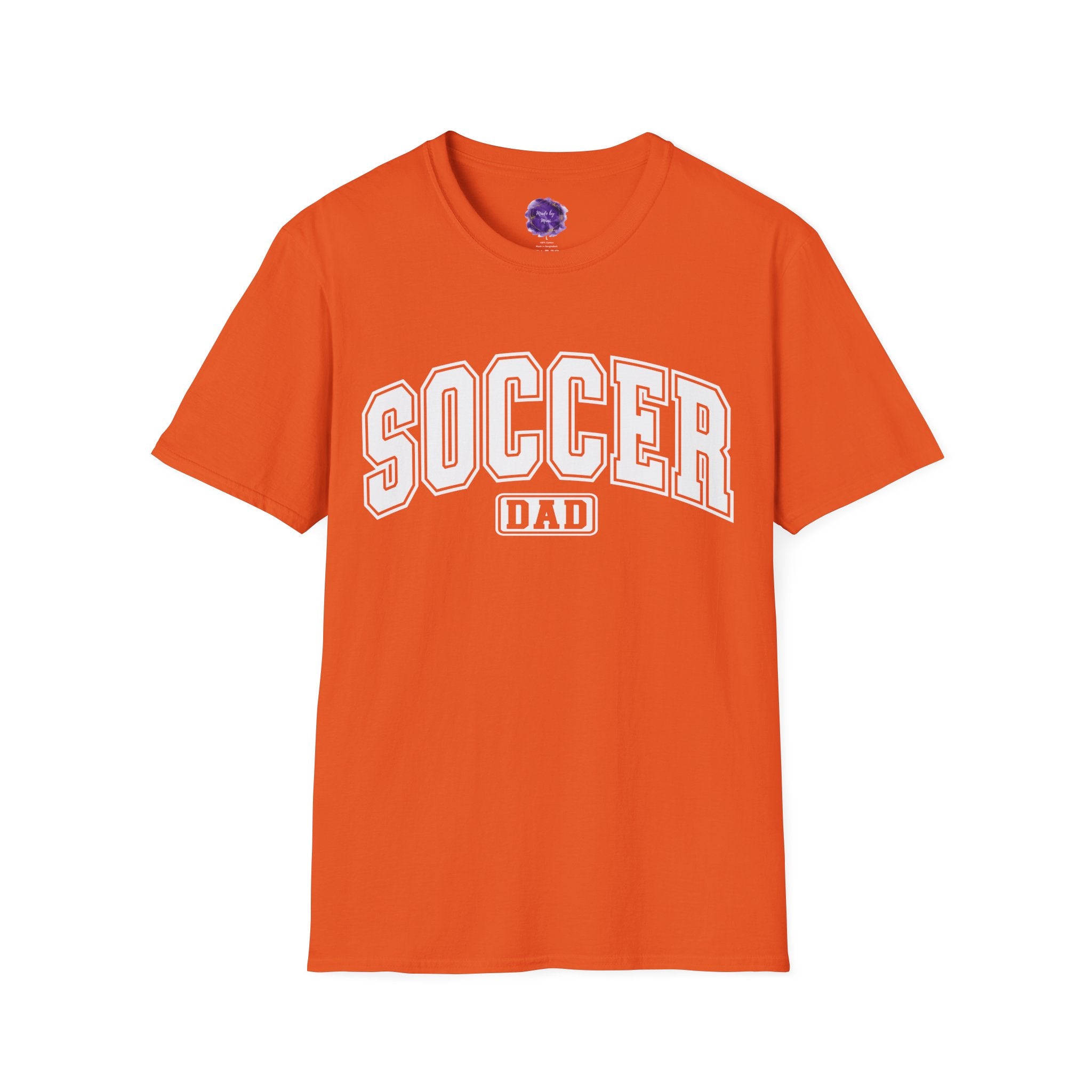 Soccer Dad T-Shirt, Sporty Graphic Tee, Perfect for Team Spirit, Gift for Dad, Casual Wear,