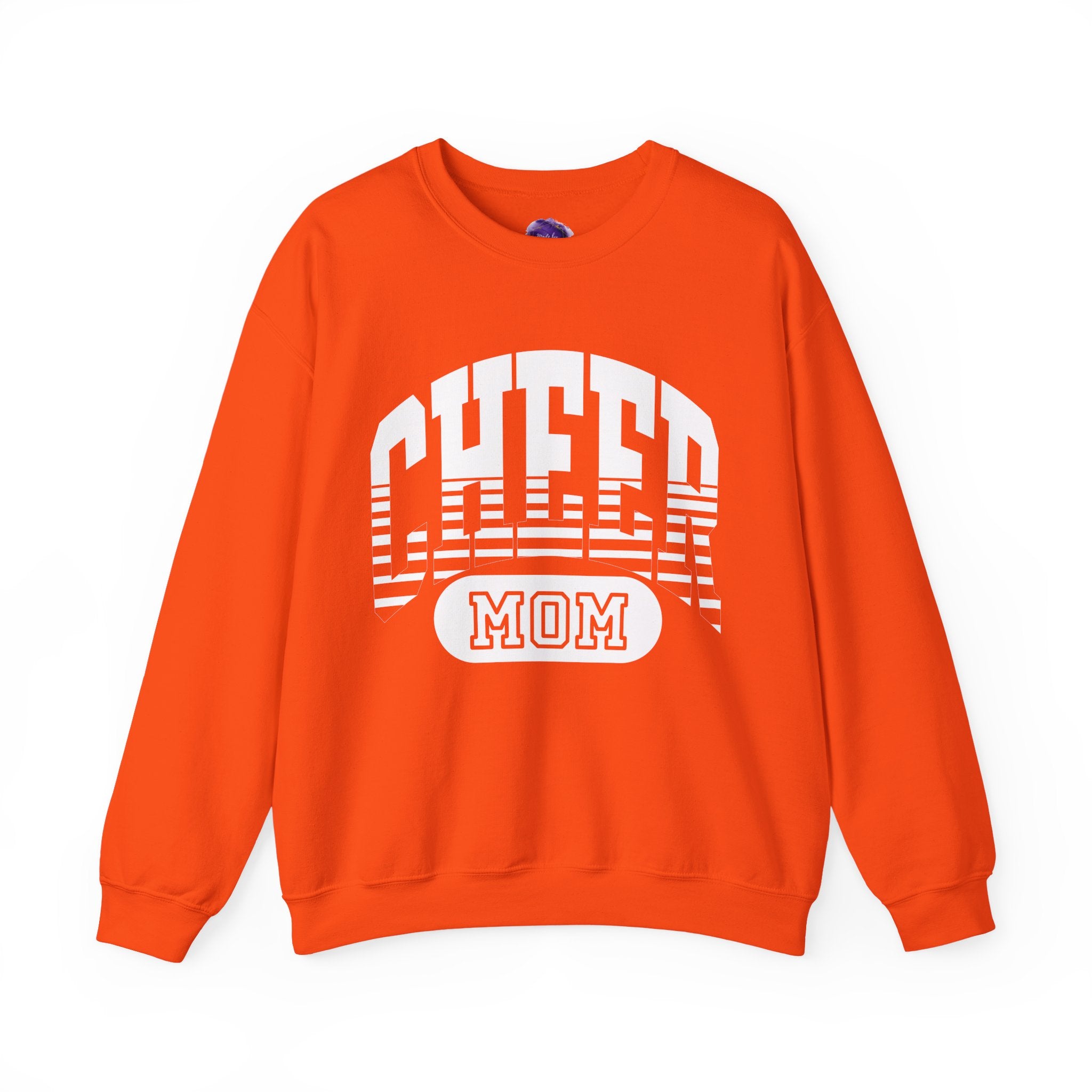 Cheer Mom Sweatshirt, Unisex Crewneck Sweatshirt, Perfect for Game Days, Sports Fan Apparel, Cozy Sweatshirt Gift, Football