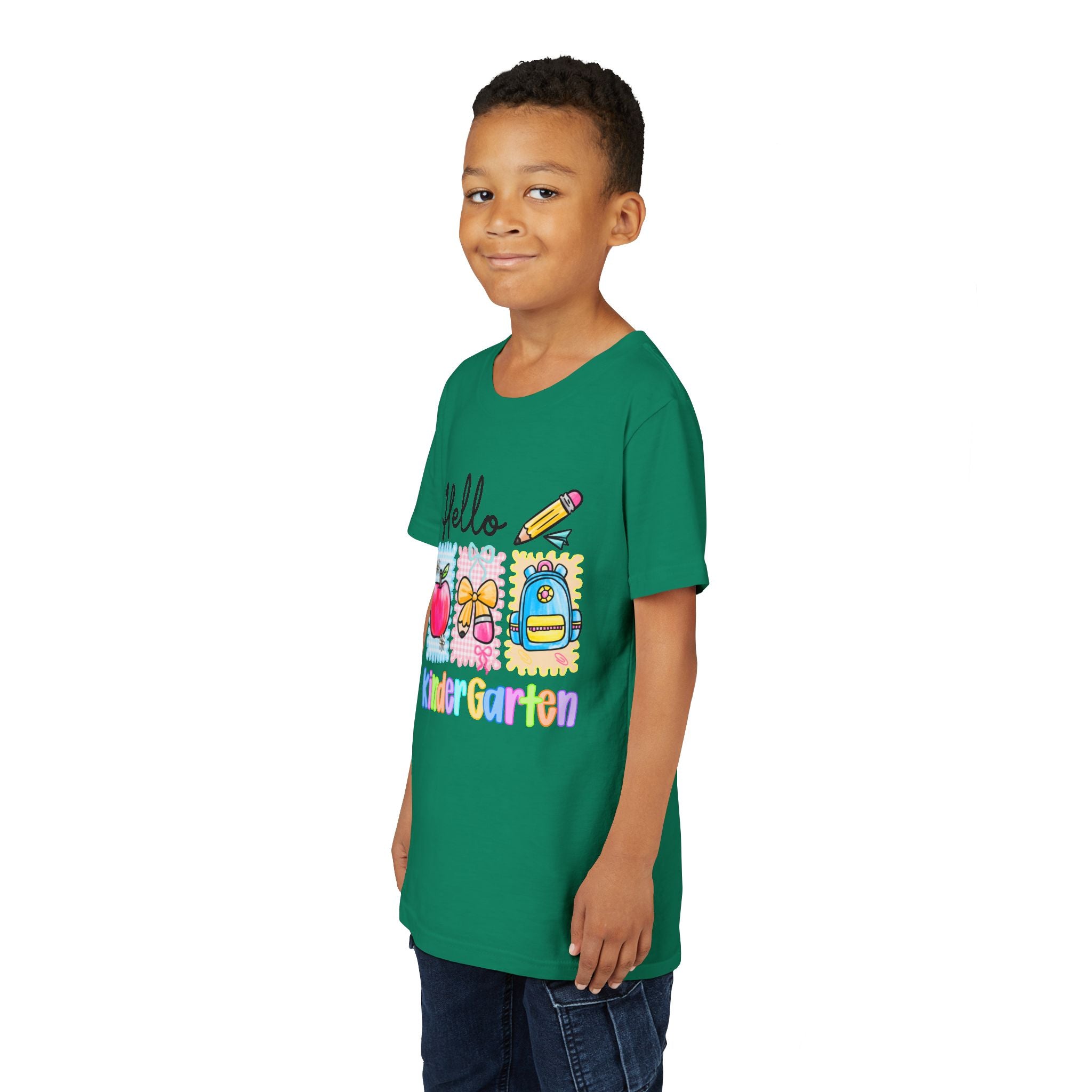 HELLO KINDERGARTEN T-shirt, back to school, youth