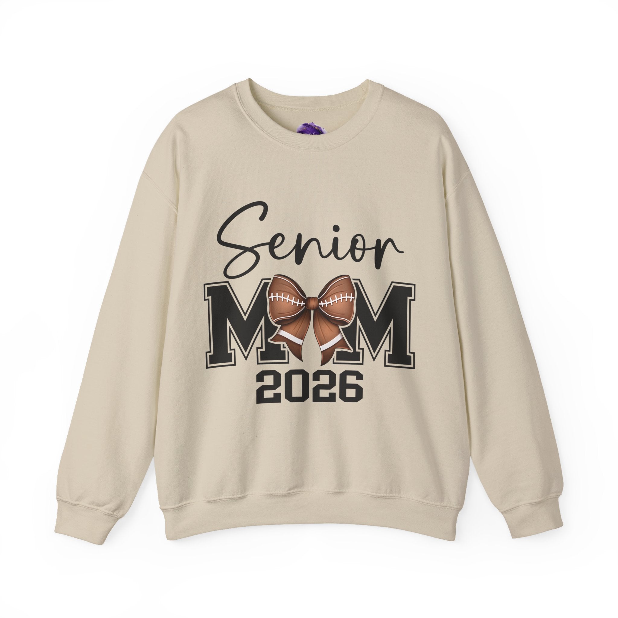 Senior Mom, Unisex Garment-Dyed Sweatshirt