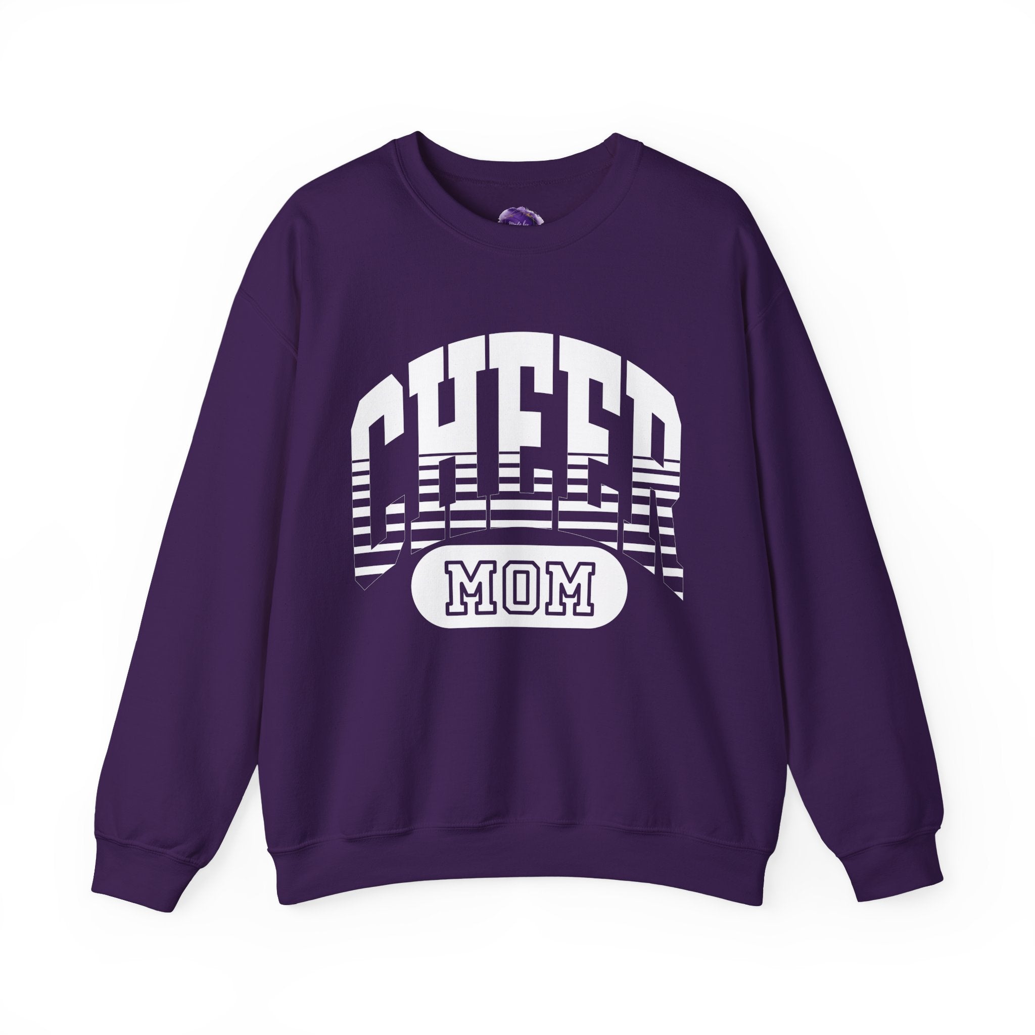 Cheer Mom Sweatshirt, Unisex Crewneck Sweatshirt, Perfect for Game Days, Sports Fan Apparel, Cozy Sweatshirt Gift, Football
