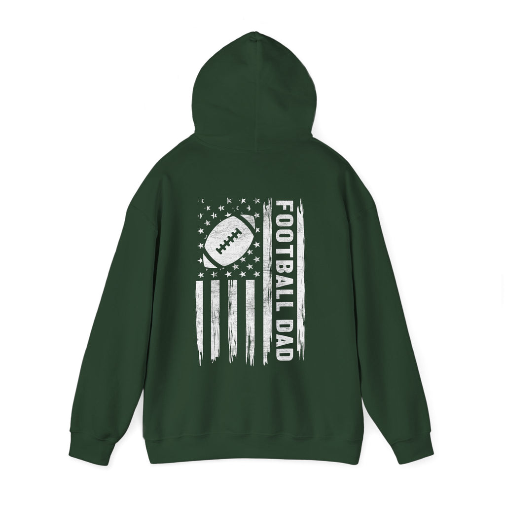 Football Dad Hoodie | Unisex Heavy Blend™ Sweatshirt | Unique Gift for Dad, Sports Apparel, Team Spirit Wear