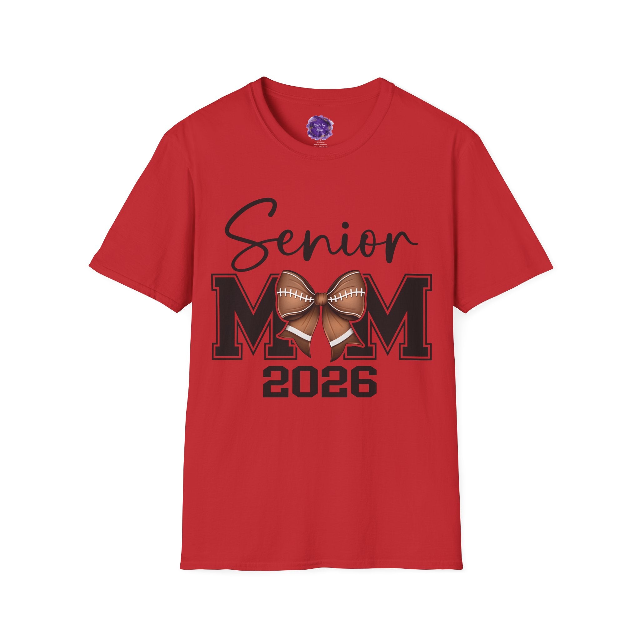 SENIOR FOOTBALL/CHEER MOM T-Shirt, Unisex Tee, Sporty Apparel for Game Day, Perfect for Football Moms, Great Gift Idea