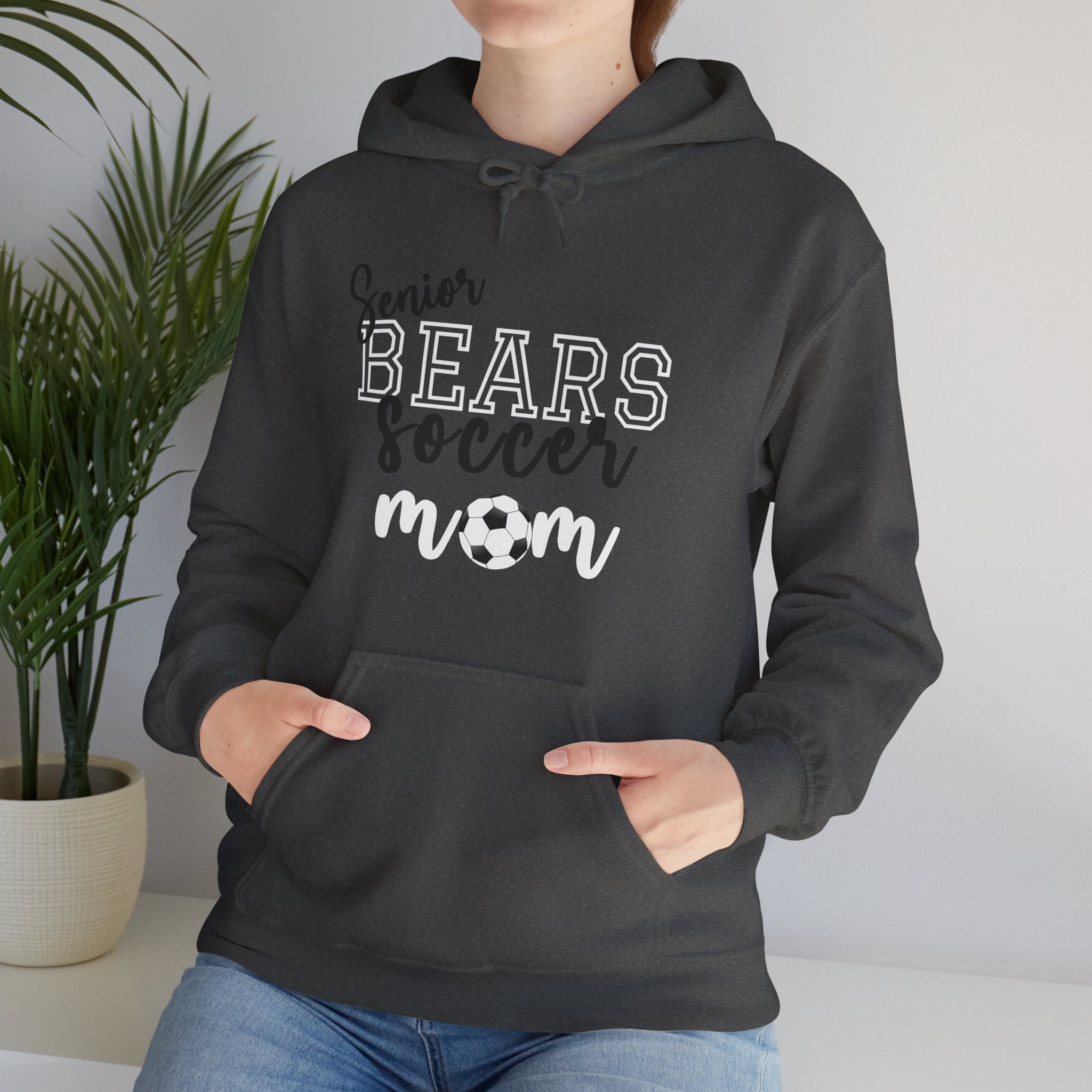 SENIOR Personalized Soccer Mom Hoodie | Custom Team Apparel, Sports Gifts, Comfortable Sweatshirt, Senior Year Collection, Unique Sportswear