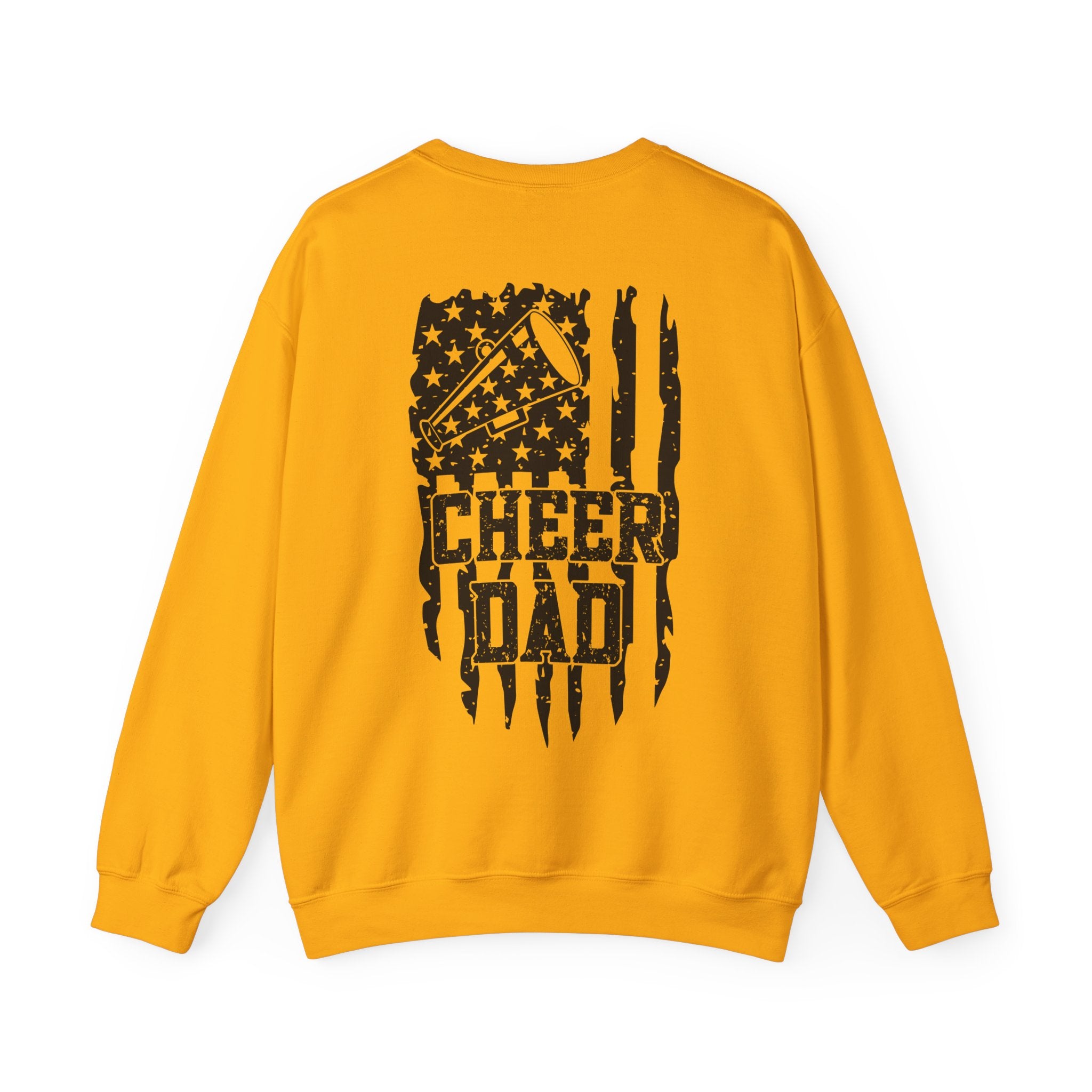 Cheer Dad Sweatshirt, Unisex Crewneck Sweatshirt, Perfect for Game Days, Sports Fan Apparel, Cozy Sweatshirt Gift, Football