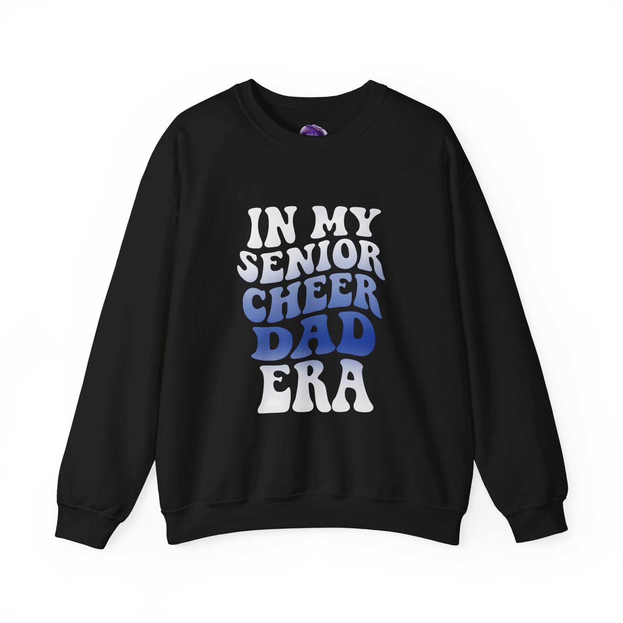 Senior Cheer Dad Sweatshirt, Unisex Crewneck Sweatshirt, Perfect for Game Days, Sports Fan Apparel, Cozy Sweatshirt Gift, Football