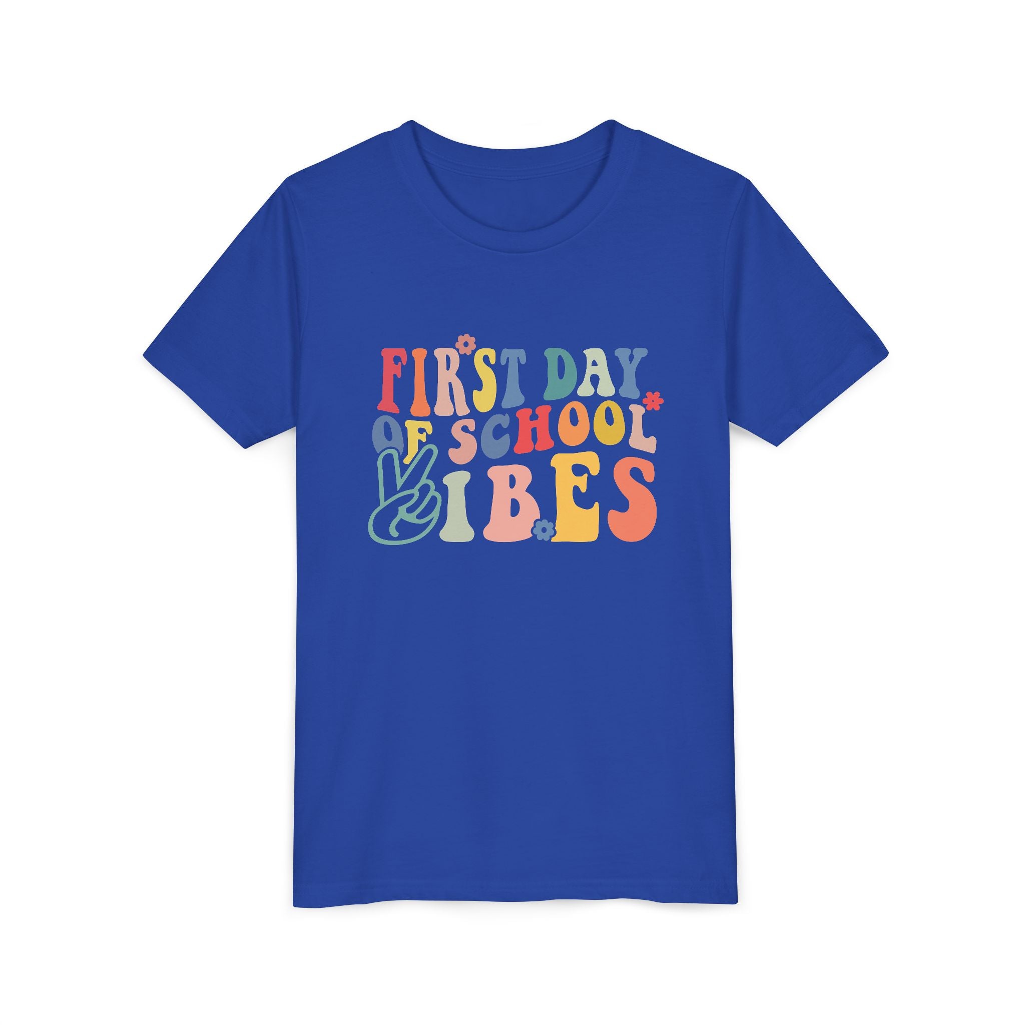 FIRST DAY OF SCHOOL VIBES' | Trendy Kids Shirt, Back to School Outfit, Gift for Kids