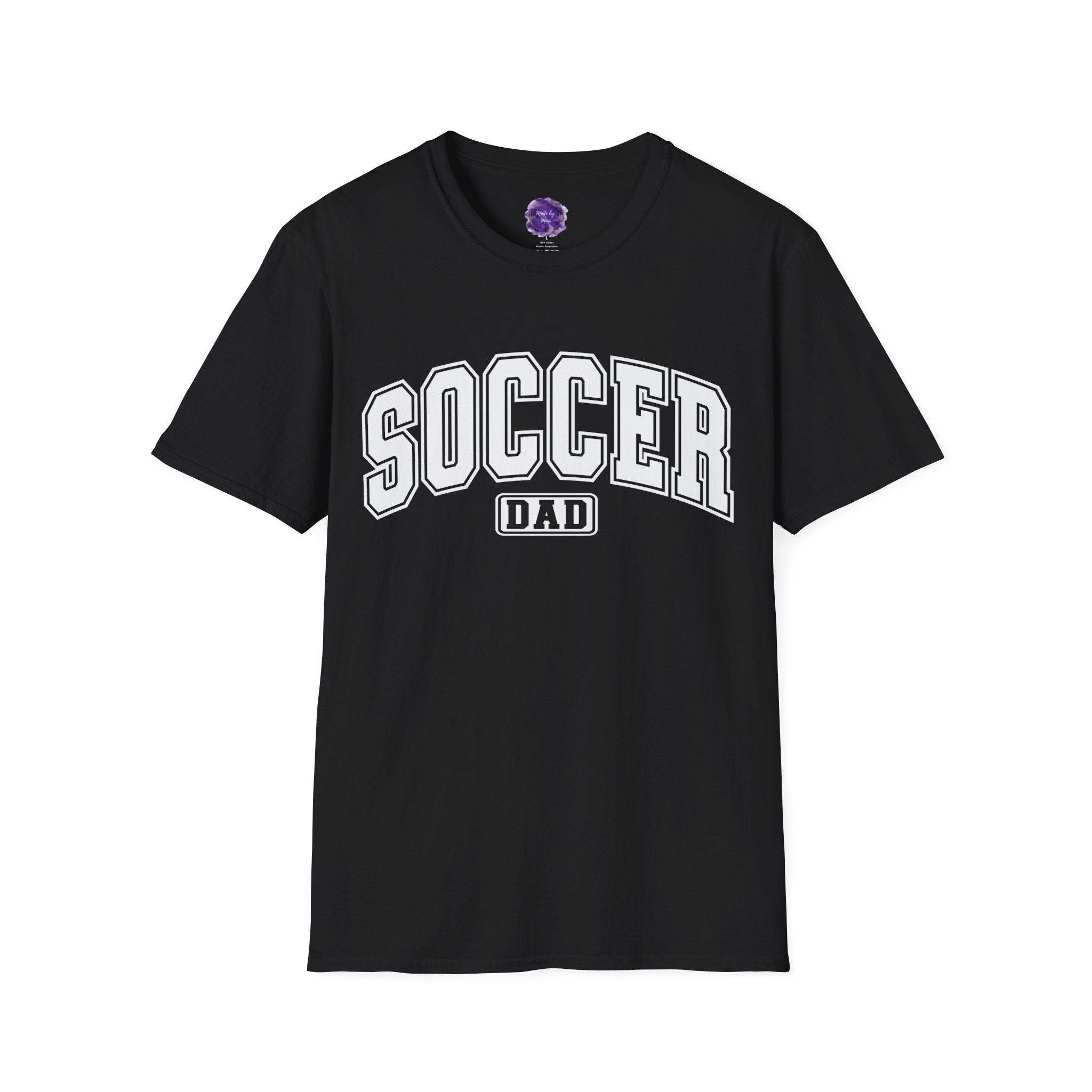 Soccer Dad T-Shirt, Sporty Graphic Tee, Perfect for Team Spirit, Gift for Dad, Casual Wear,
