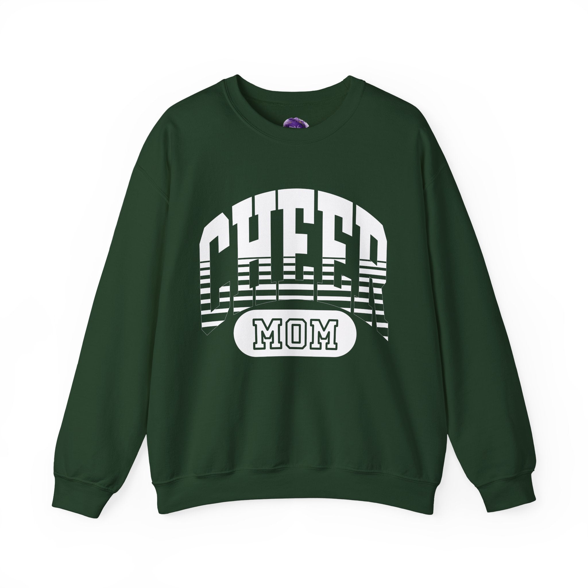 Cheer Mom Sweatshirt, Unisex Crewneck Sweatshirt, Perfect for Game Days, Sports Fan Apparel, Cozy Sweatshirt Gift, Football