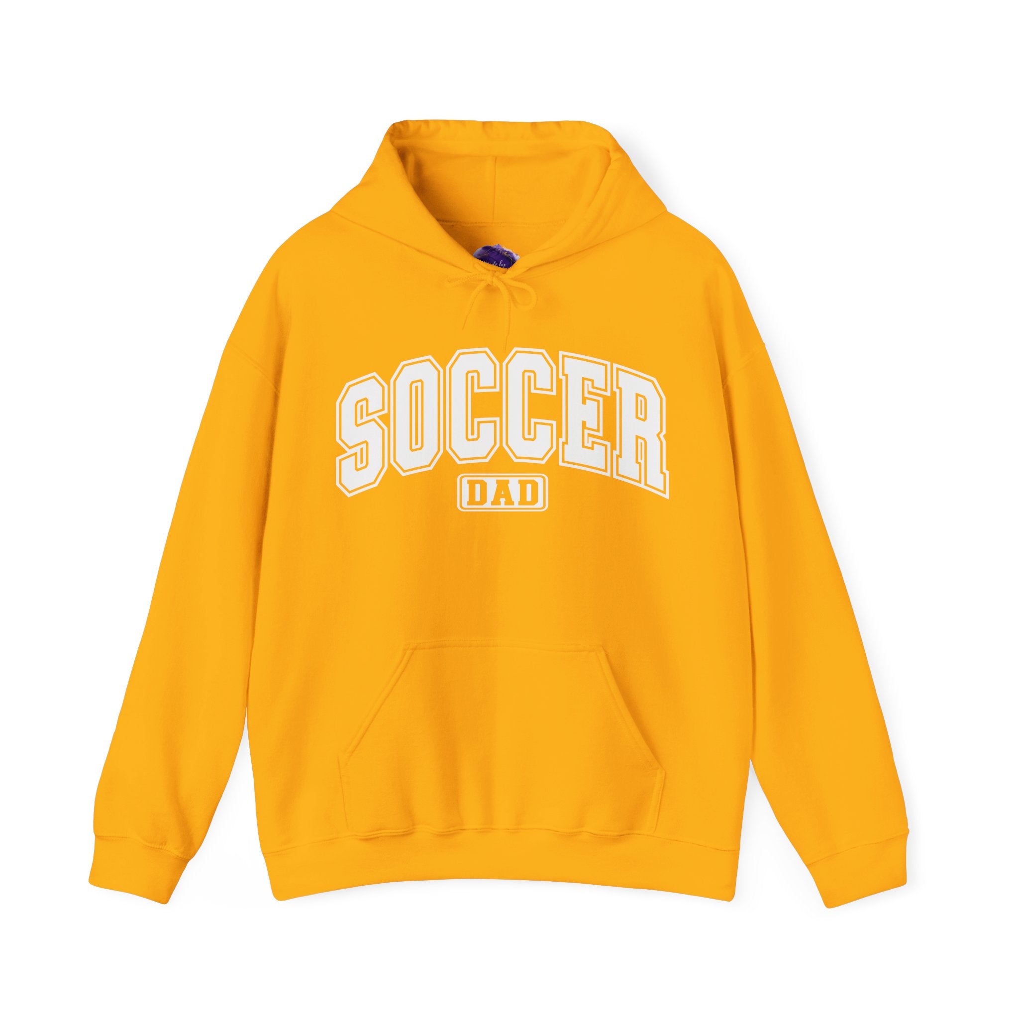 Soccer Dad Hoodie, Unisex Heavy Blend Hoodie for Sports Fans, Personalized Sweatshirt, Game Day Apparel