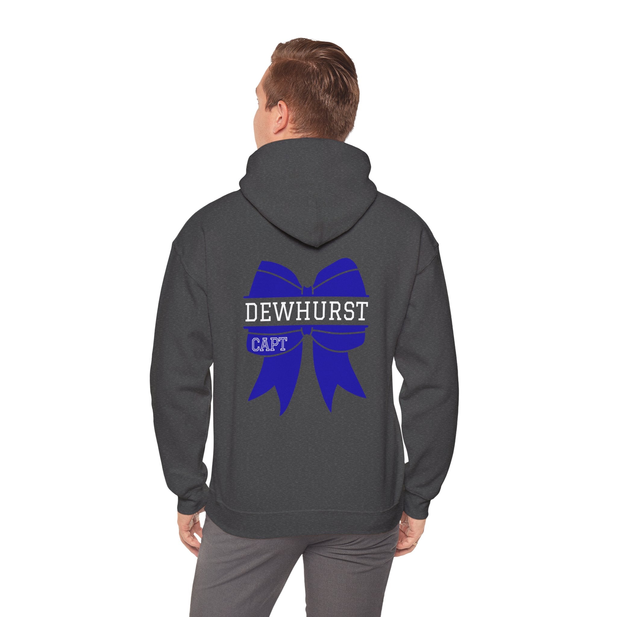 Senior Bears Cheer Dad Hoodie - Unisex Heavy Blend™ Sweatshirt, Perfect for Game Days, Sports Events, Family Gatherings, Celebrations