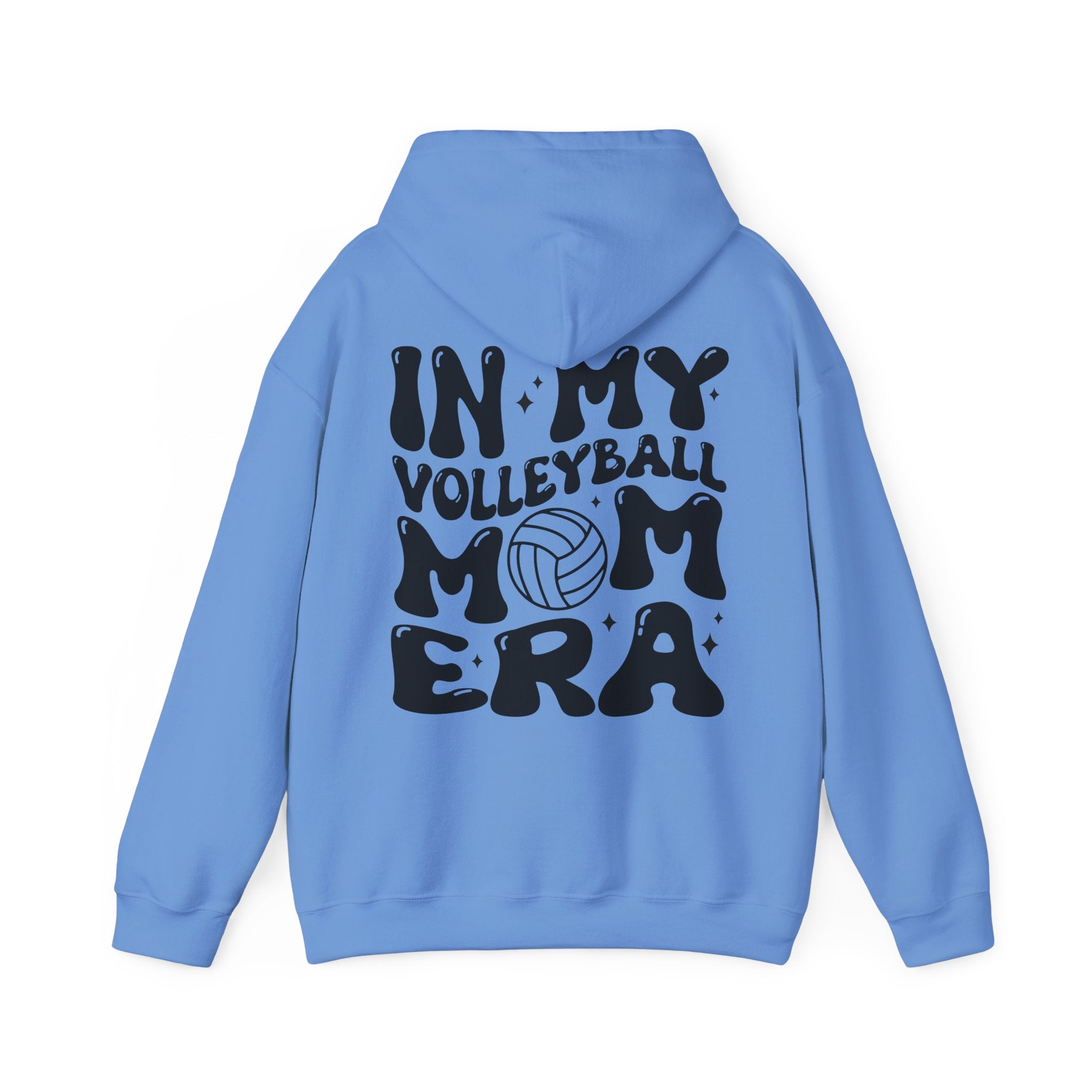 Volleyball Mom Era Hoodie Sweatshirt, print on back, personalization available on front
