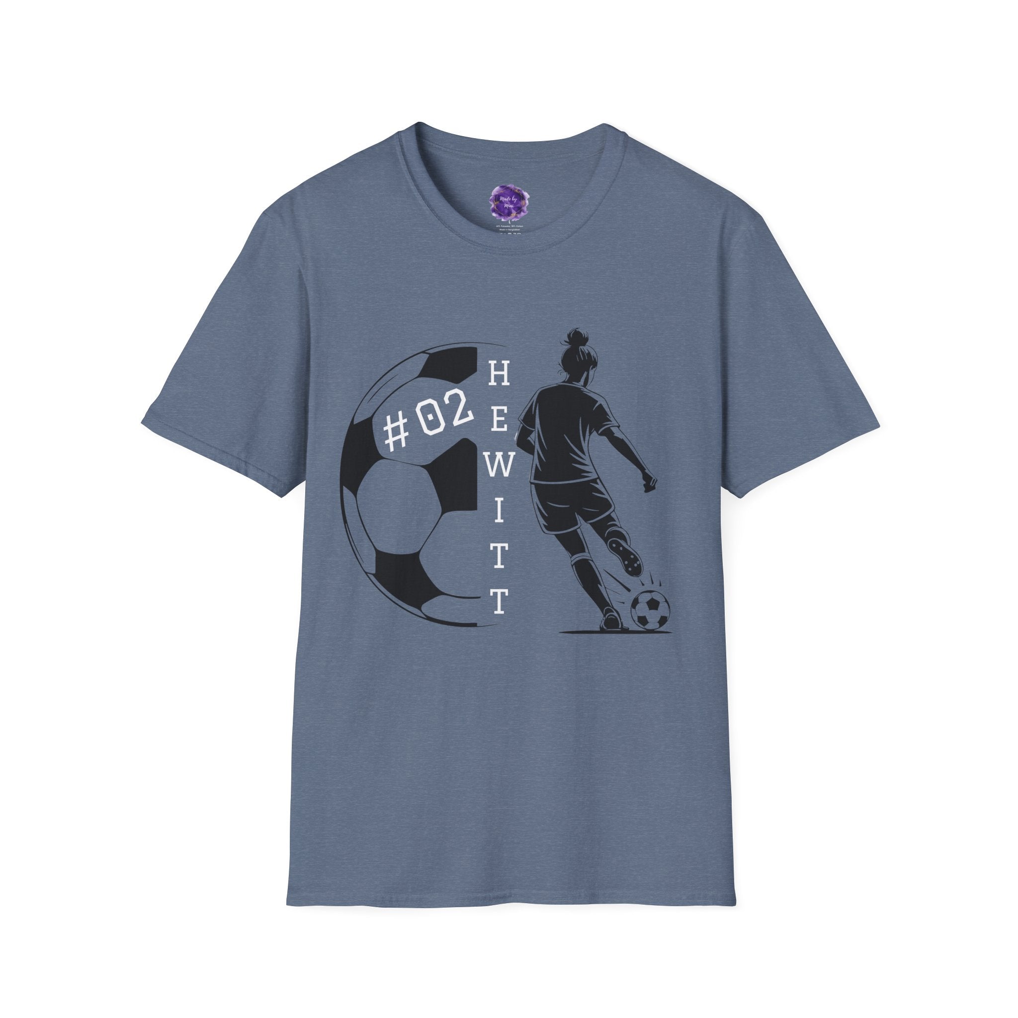 Personalized Soccer Enthusiast T-Shirt, Sporty Graphic Tee, Perfect for Team Spirit, Gift for Athletes, Casual Wear, Motivational Soccer Shirt