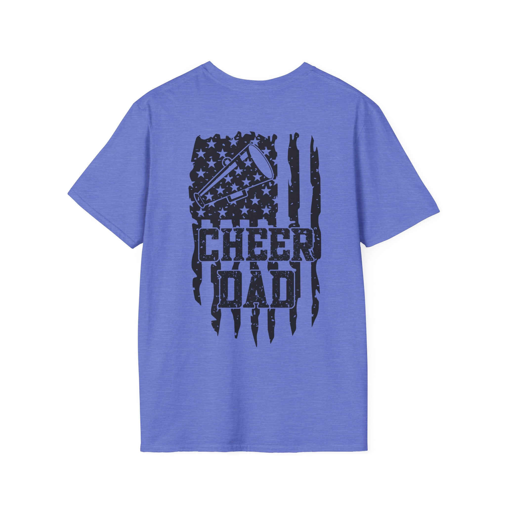 CHEER DAD T-shirt, Unisex Tee, Sporty Apparel for Game Day, Perfect for Cheer Dads, Great Gift Idea