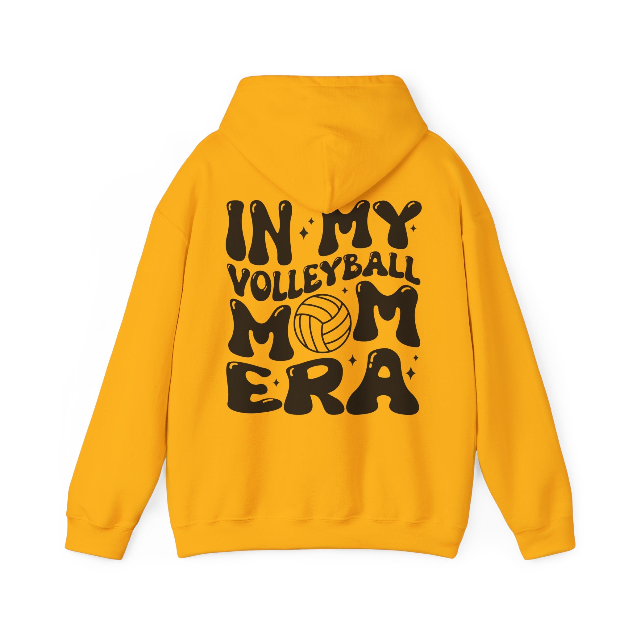 Volleyball Mom Era Hoodie Sweatshirt, print on back, personalization available on front