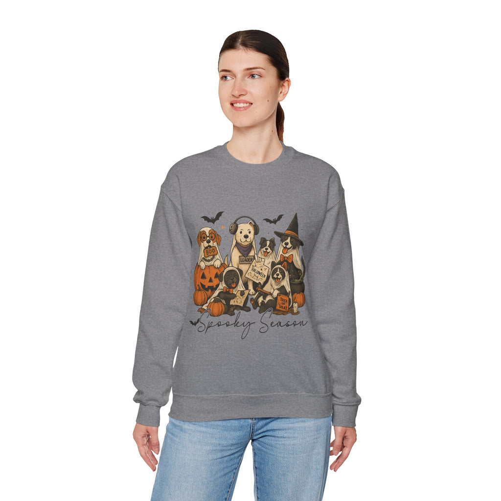 Spooky Season, Cozy Halloween Apparel, Unisex Crewneck, Fall Fashion, Spooky Season Gift, Themed Clothing