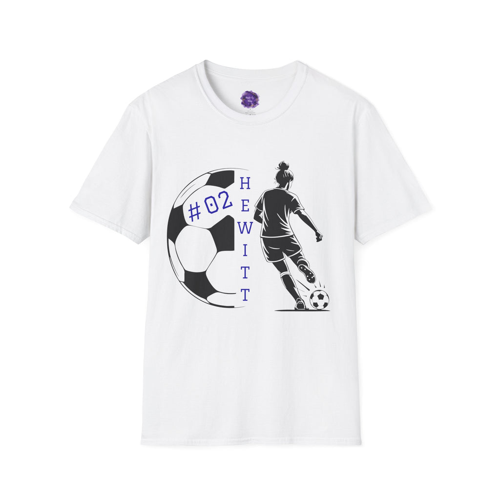 Personalized Soccer Enthusiast T-Shirt, Sporty Graphic Tee, Perfect for Team Spirit, Gift for Athletes, Casual Wear, Motivational Soccer Shirt