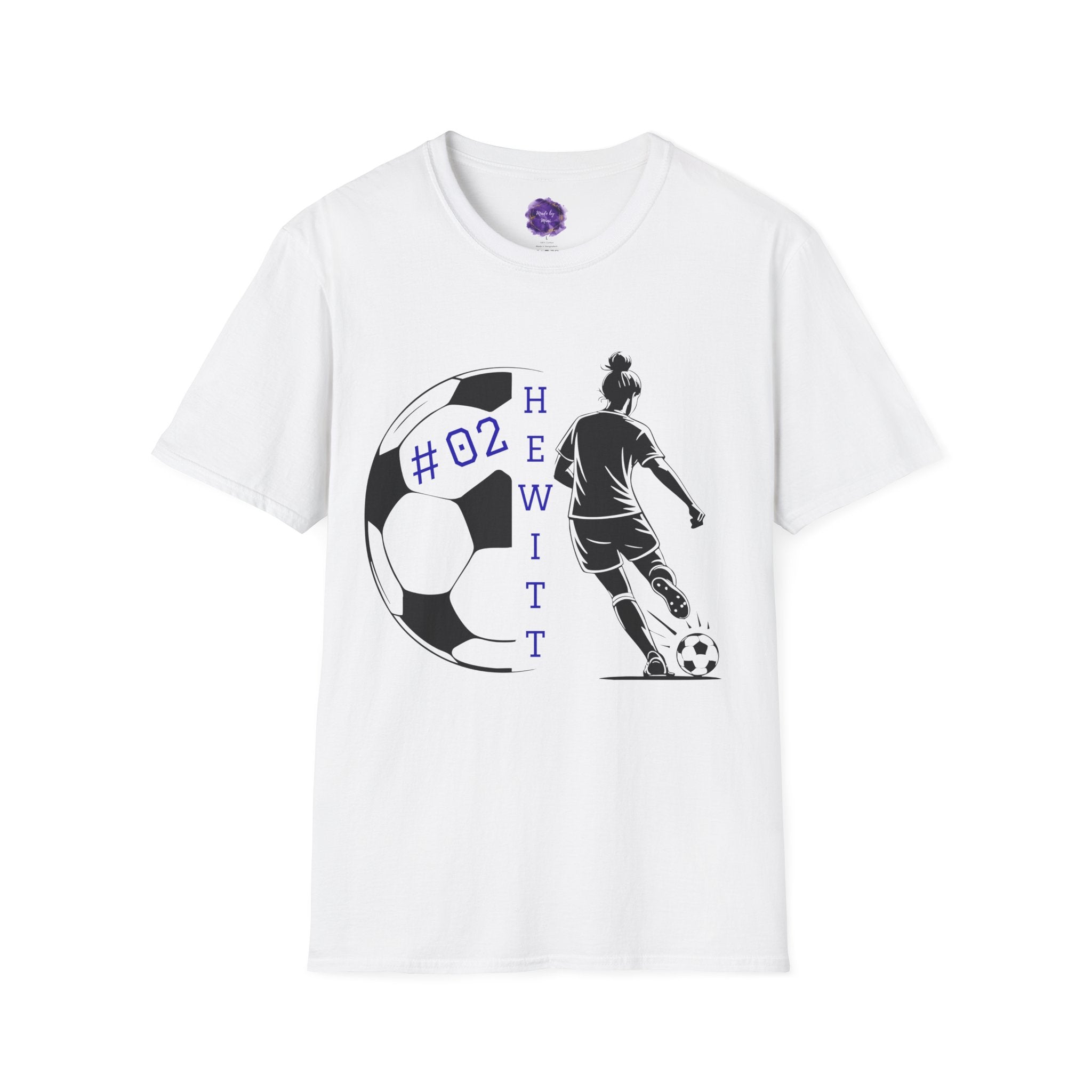 Personalized Soccer Enthusiast T-Shirt, Sporty Graphic Tee, Perfect for Team Spirit, Gift for Athletes, Casual Wear, Motivational Soccer Shirt