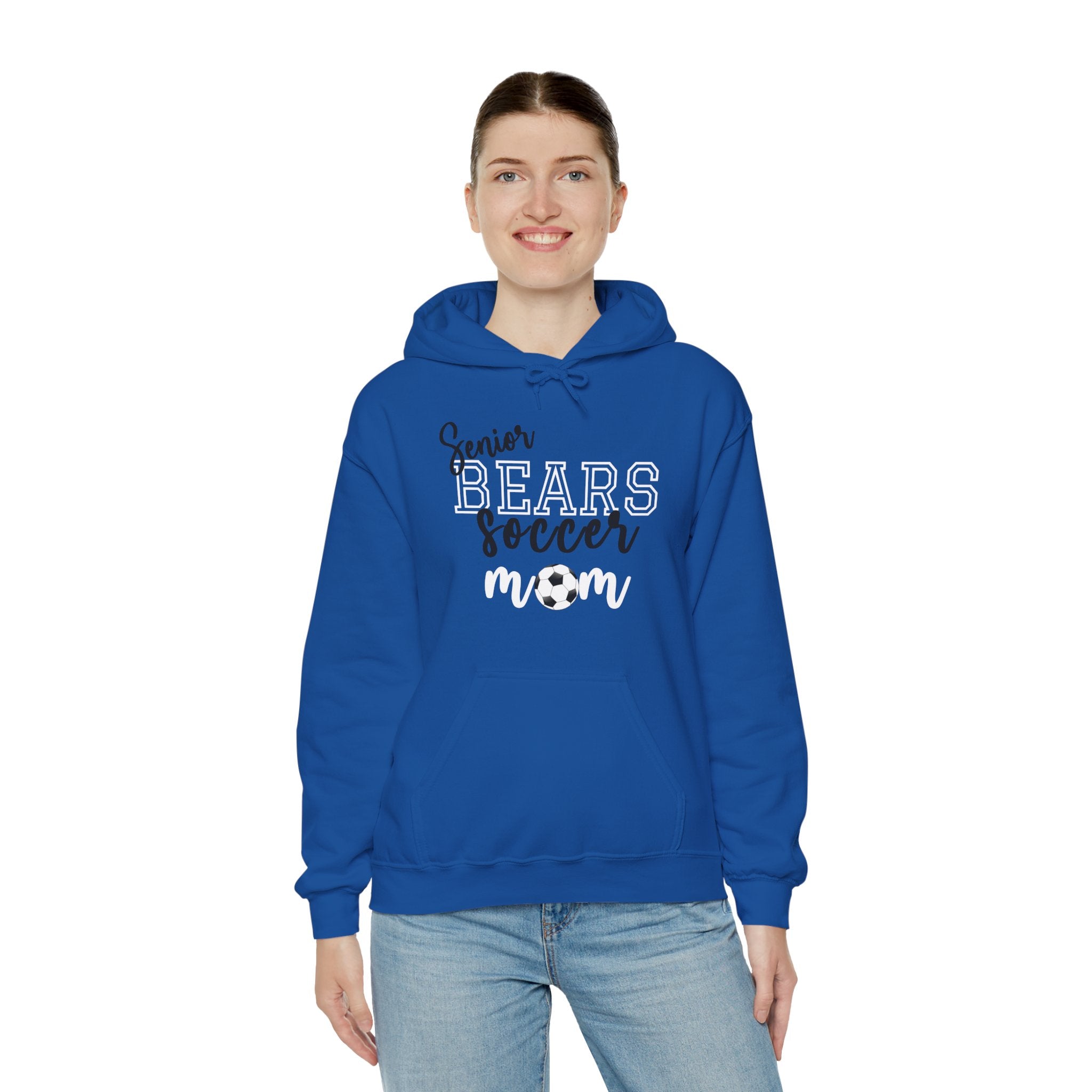 SENIOR Personalized Soccer Mom Hoodie | Custom Team Apparel, Sports Gifts, Comfortable Sweatshirt, Senior Year Collection, Unique Sportswear