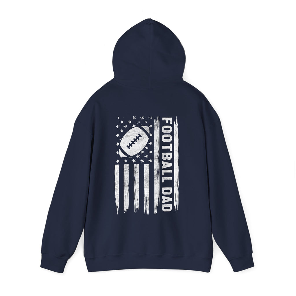 Football Dad Hoodie | Unisex Heavy Blend™ Sweatshirt | Unique Gift for Dad, Sports Apparel, Team Spirit Wear