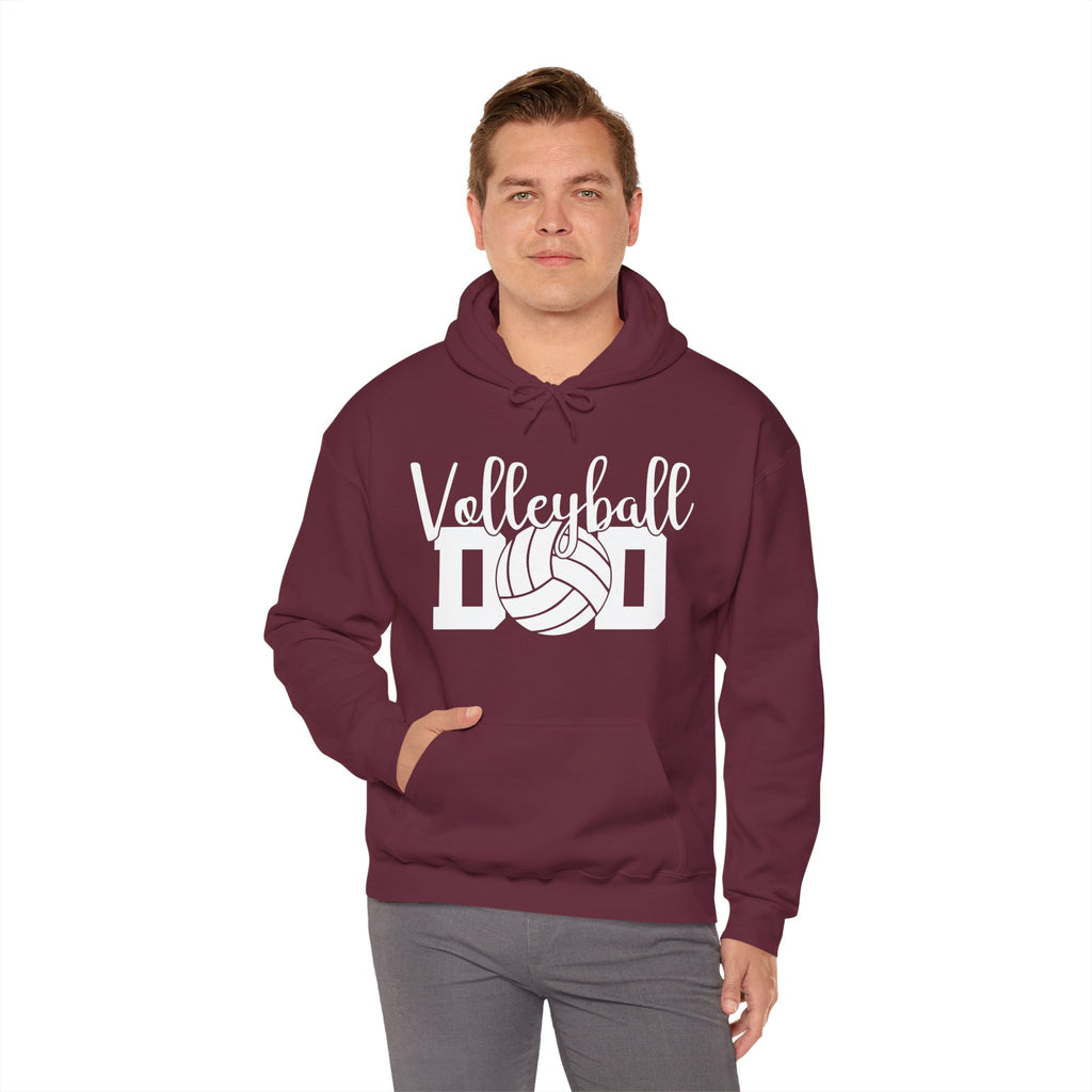 Volleyball Dad Hooded Sweatshirt/ Personalized sweatshirt