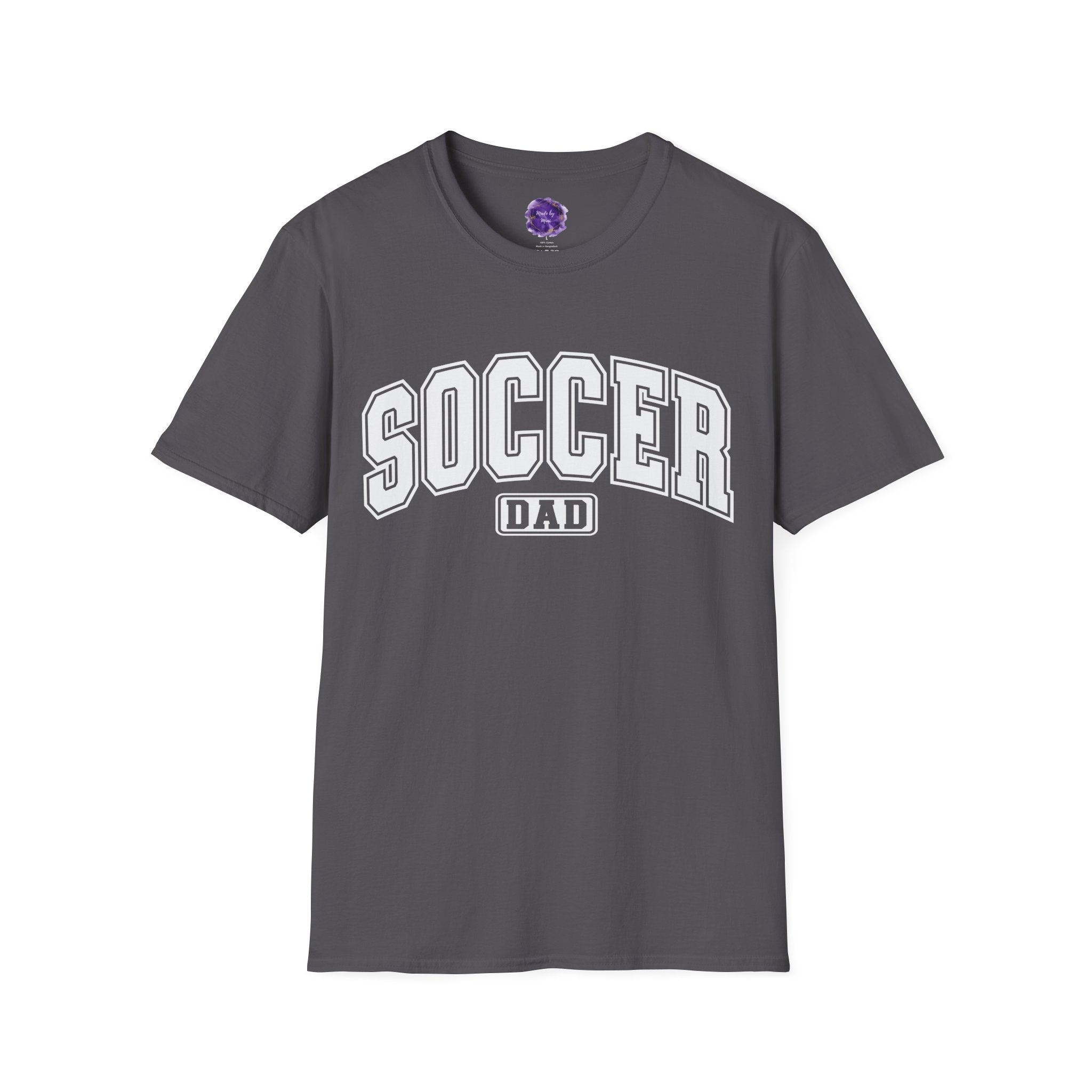 Soccer Dad T-Shirt, Sporty Graphic Tee, Perfect for Team Spirit, Gift for Dad, Casual Wear,