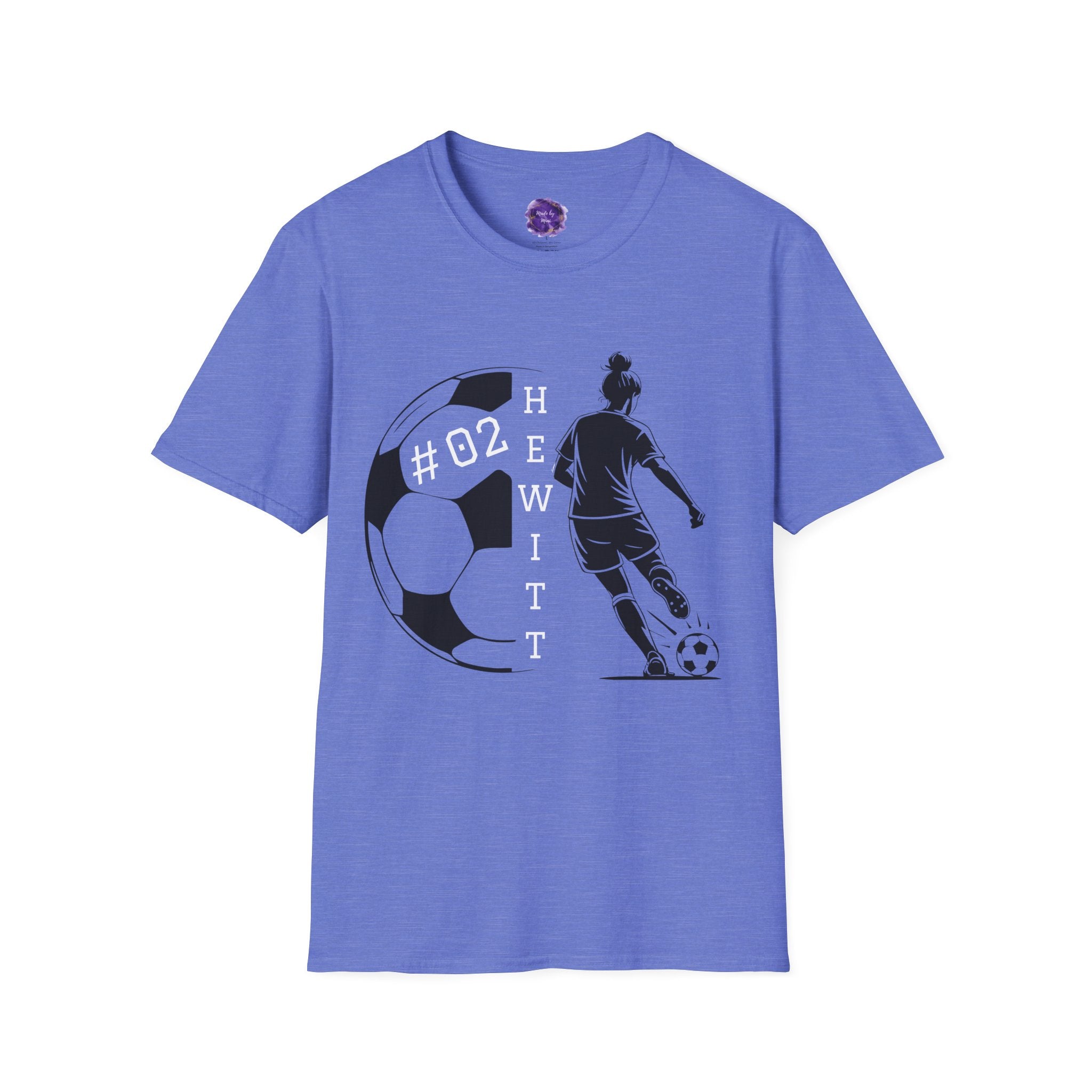 Personalized Soccer Enthusiast T-Shirt, Sporty Graphic Tee, Perfect for Team Spirit, Gift for Athletes, Casual Wear, Motivational Soccer Shirt