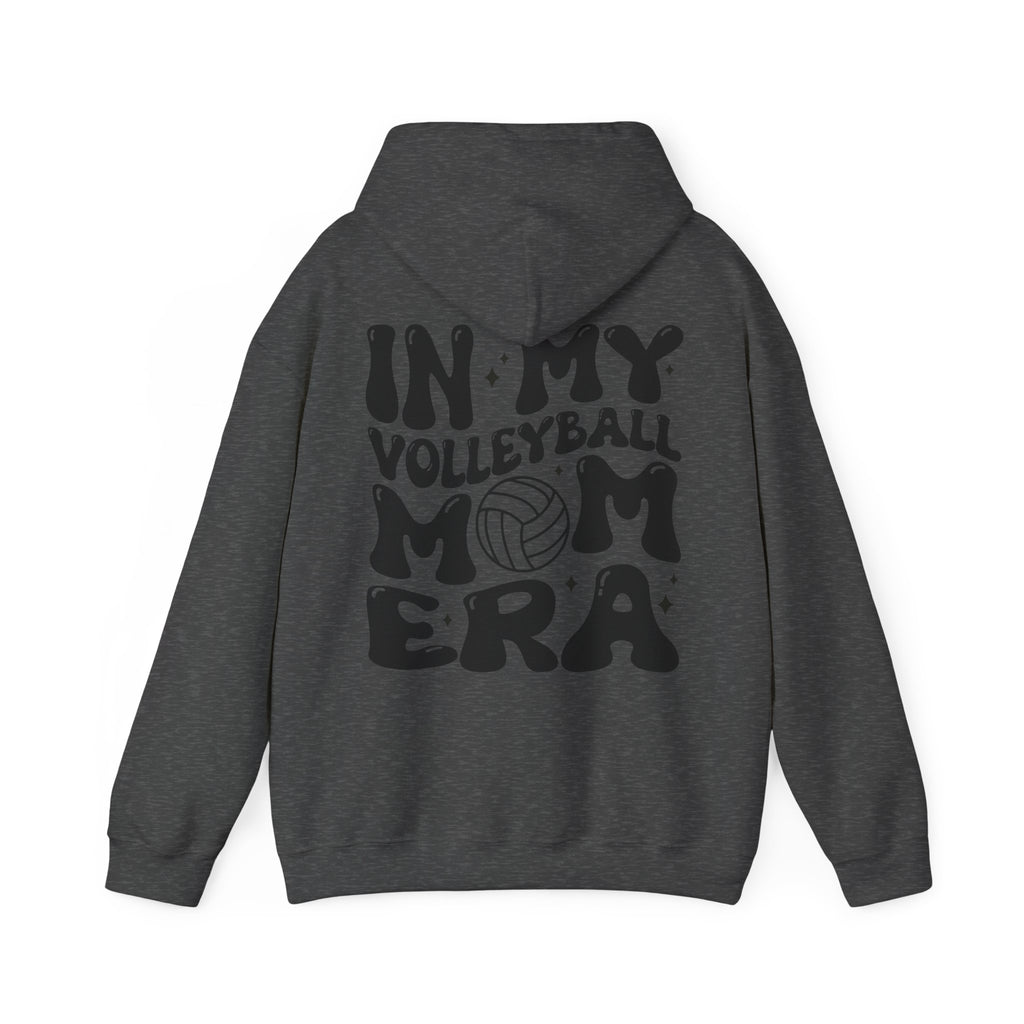 Volleyball Mom Era Hoodie Sweatshirt, print on back, personalization available on front