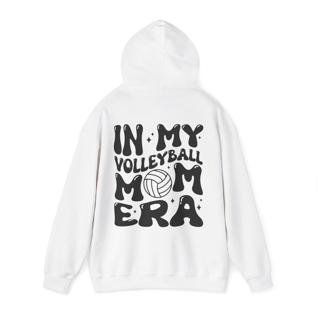 Volleyball Mom Era Hoodie Sweatshirt, print on back, personalization available on front