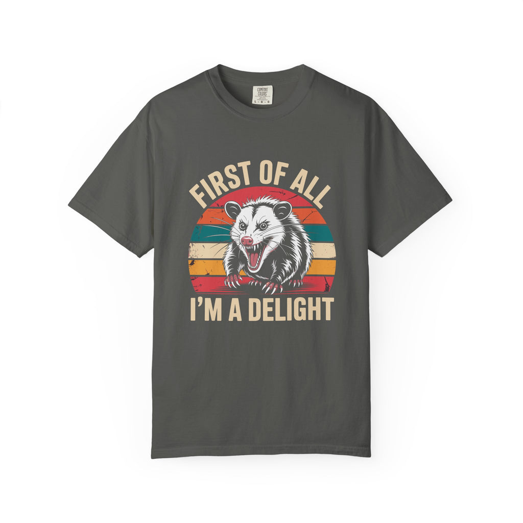 DELIGHTFUL OPOSSUM VINTAGE, Unisex T-shirt, Animal Lover Tee, Cute Graphic Shirt, Gift for Nature Enthusiasts, Fun Casual Wear