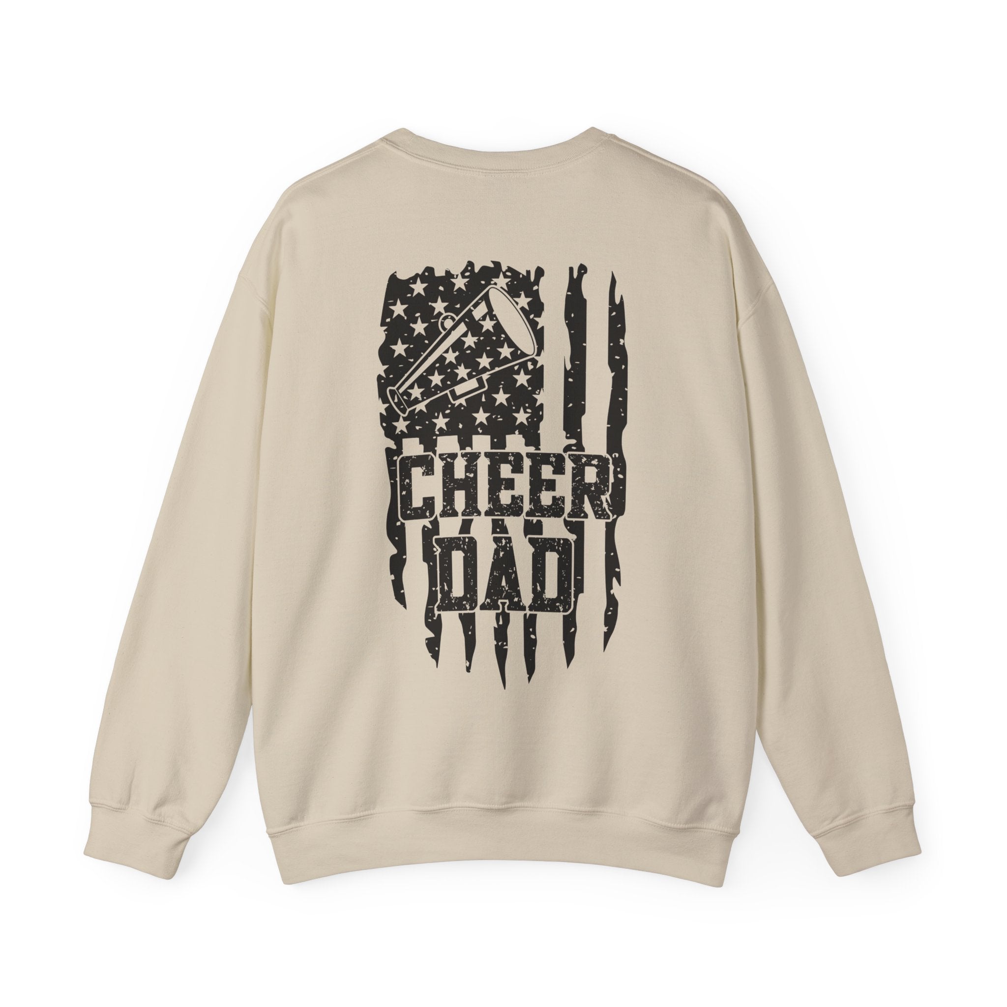 Cheer Dad Sweatshirt, Unisex Crewneck Sweatshirt, Perfect for Game Days, Sports Fan Apparel, Cozy Sweatshirt Gift, Football