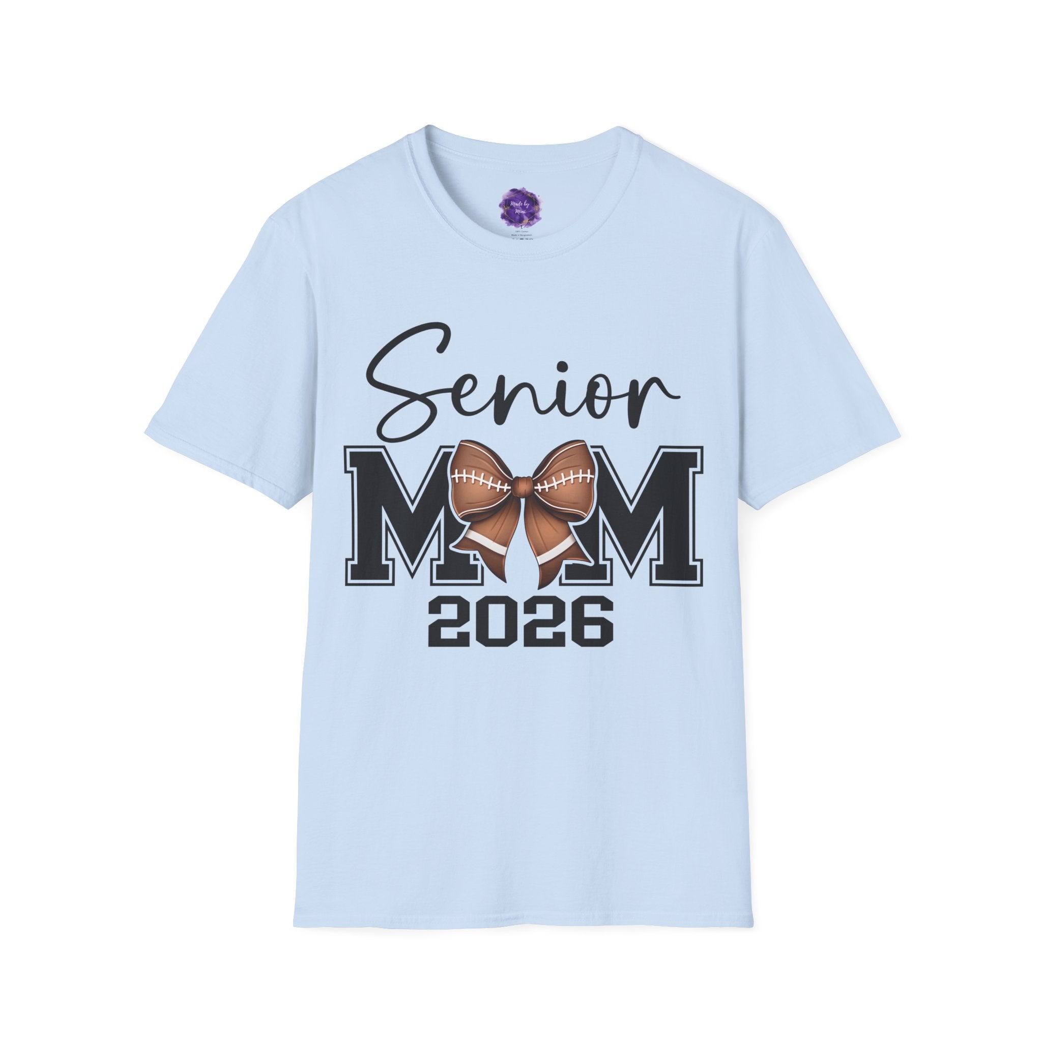 SENIOR FOOTBALL/CHEER MOM T-Shirt, Unisex Tee, Sporty Apparel for Game Day, Perfect for Football Moms, Great Gift Idea