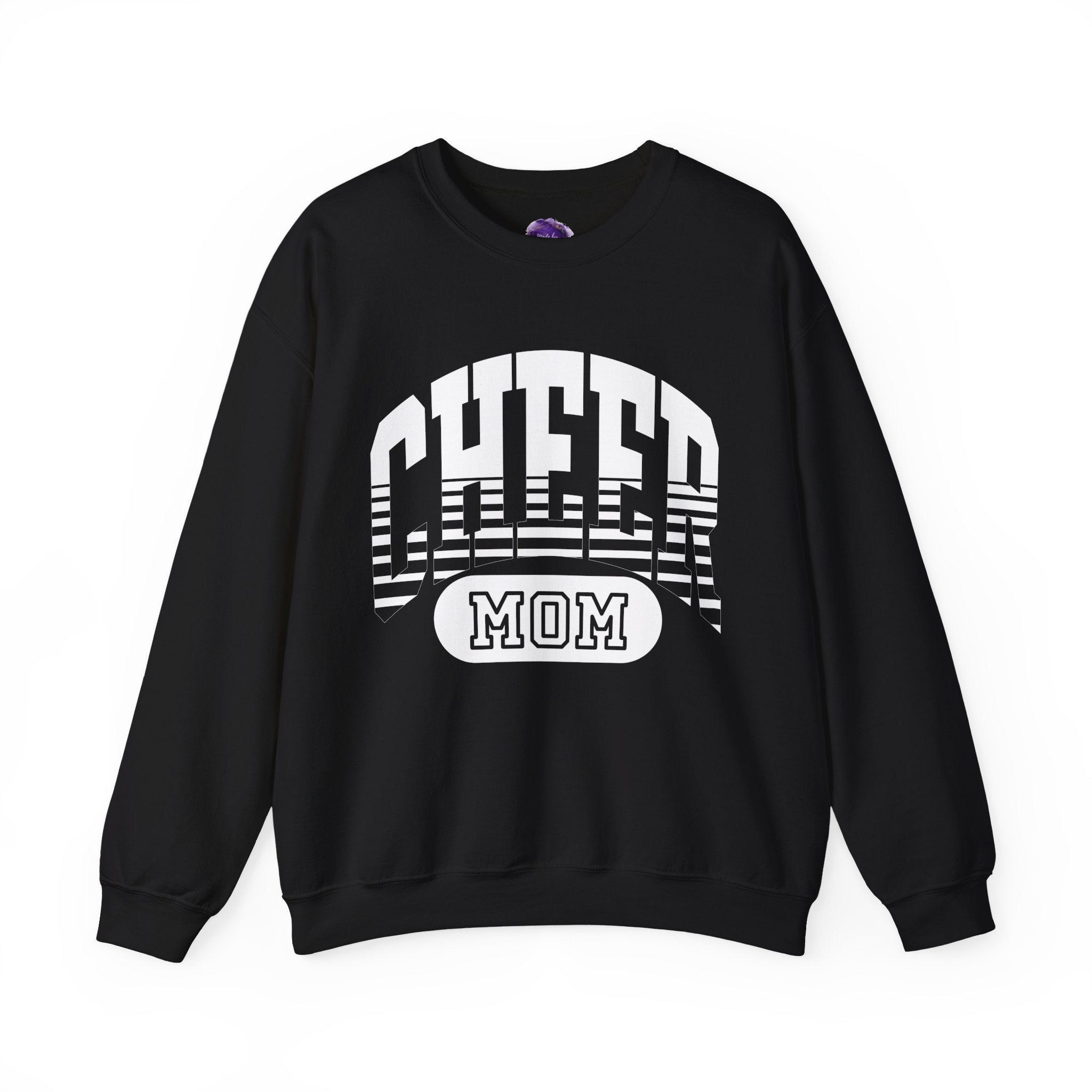 Cheer Mom Sweatshirt, Unisex Crewneck Sweatshirt, Perfect for Game Days, Sports Fan Apparel, Cozy Sweatshirt Gift, Football