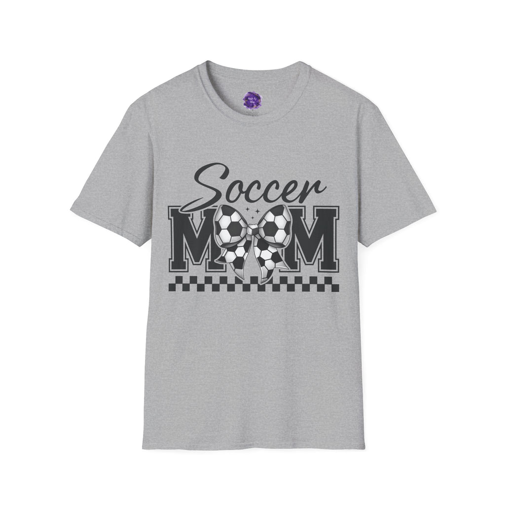 Soccer Mom T-Shirt, Sporty Graphic Tee, Perfect for Team Spirit, Gift for Mom, Casual Wear,