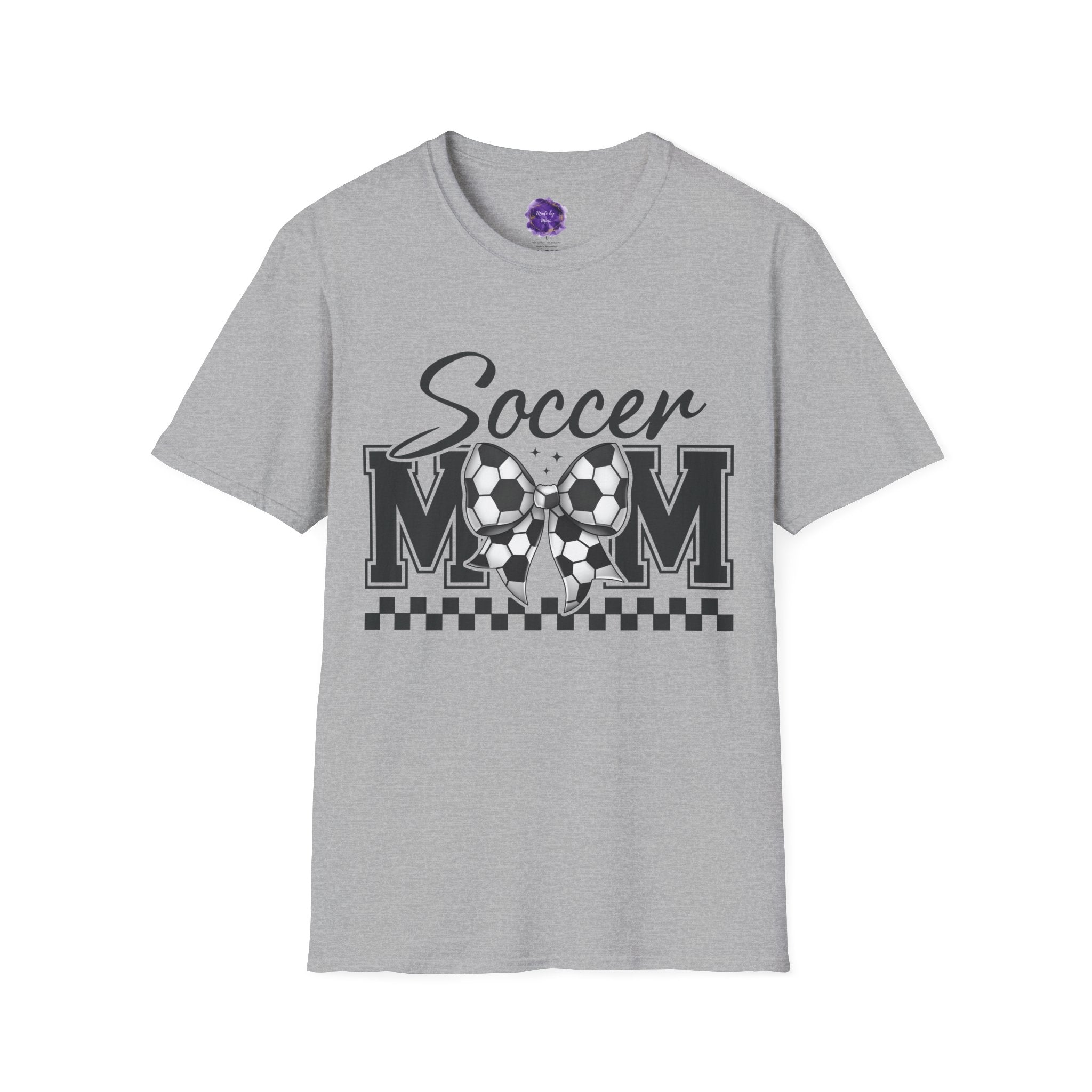 Soccer Mom T-Shirt, Sporty Graphic Tee, Perfect for Team Spirit, Gift for Mom, Casual Wear,
