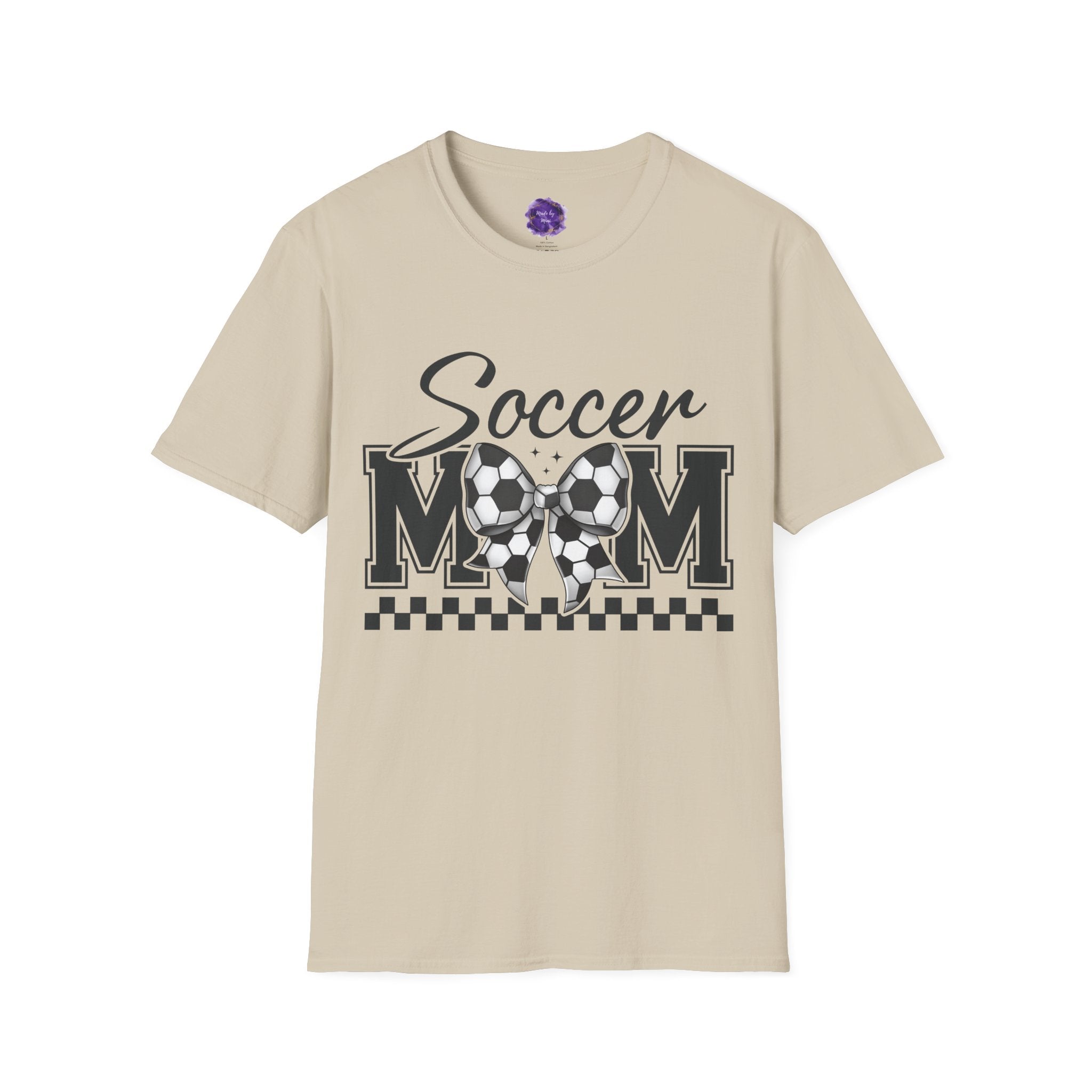 Soccer Mom T-Shirt, Sporty Graphic Tee, Perfect for Team Spirit, Gift for Mom, Casual Wear,