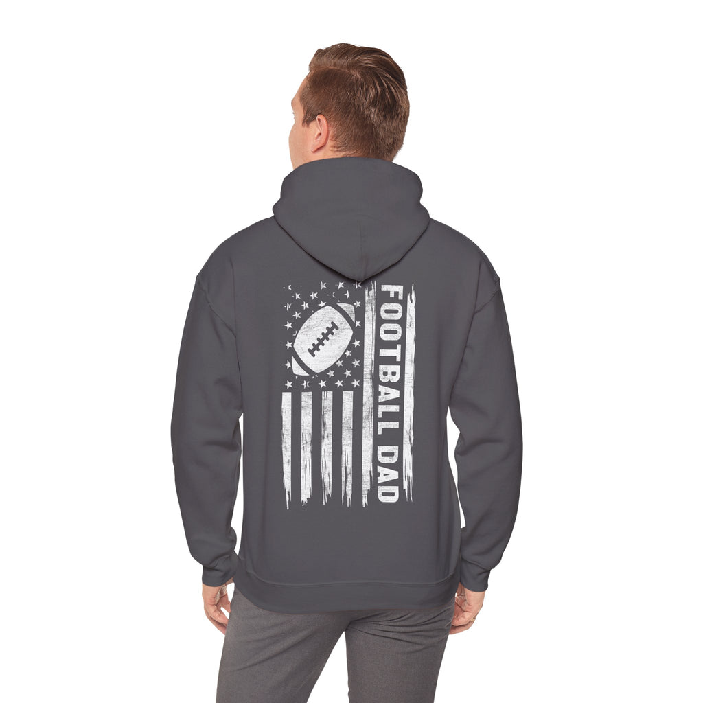 Football Dad Hoodie | Unisex Heavy Blend™ Sweatshirt | Unique Gift for Dad, Sports Apparel, Team Spirit Wear