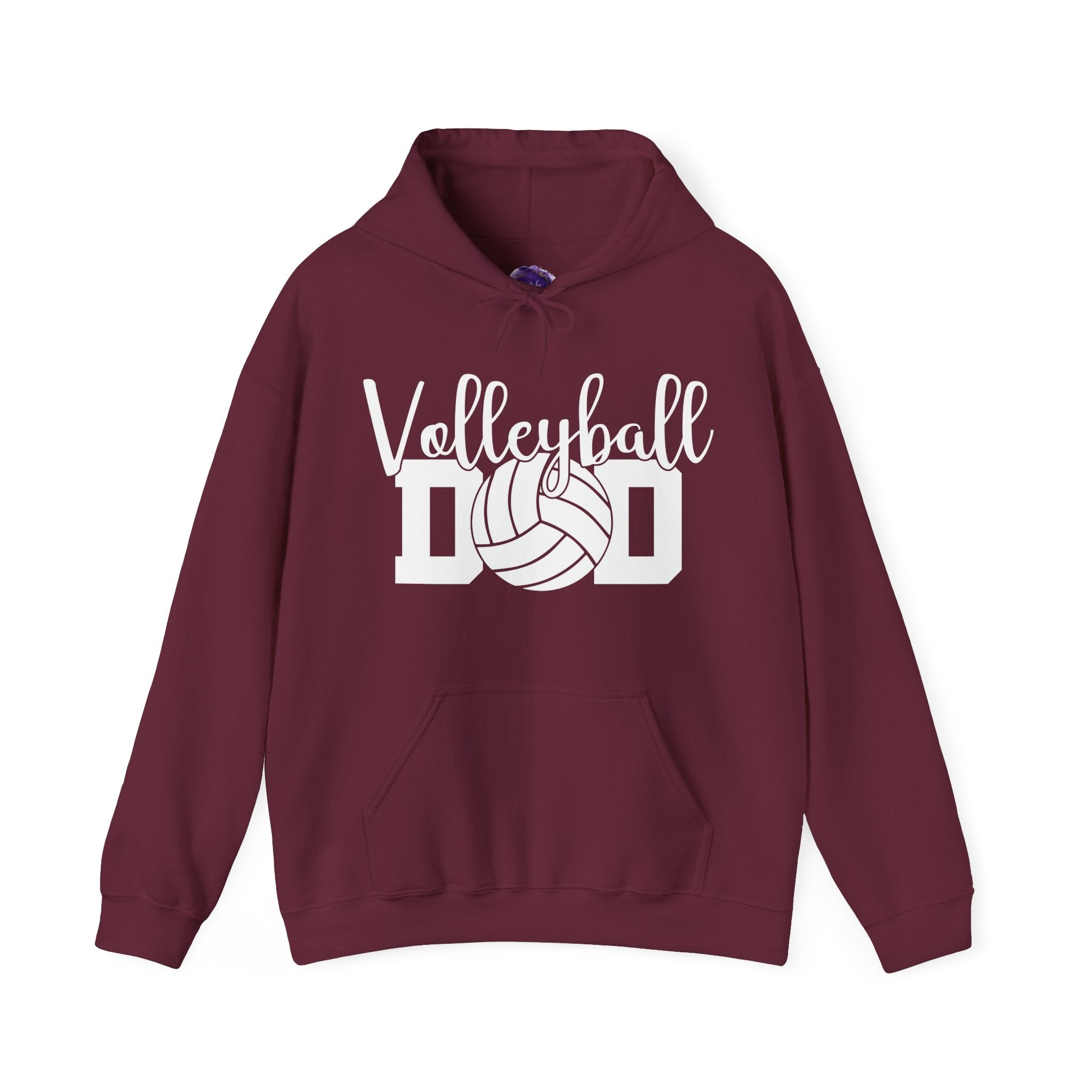 Volleyball Dad Hooded Sweatshirt/ Personalized sweatshirt