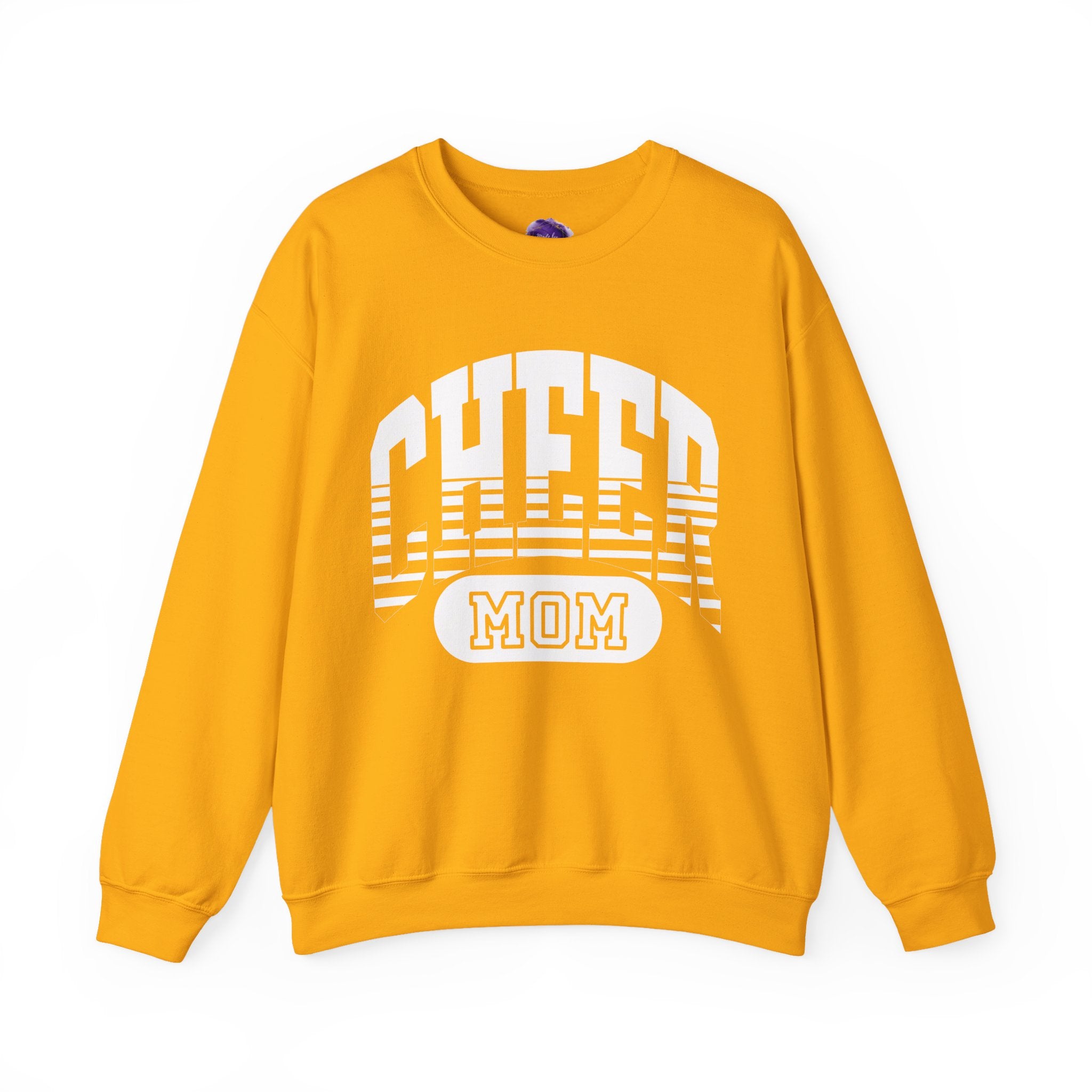Cheer Mom Sweatshirt, Unisex Crewneck Sweatshirt, Perfect for Game Days, Sports Fan Apparel, Cozy Sweatshirt Gift, Football