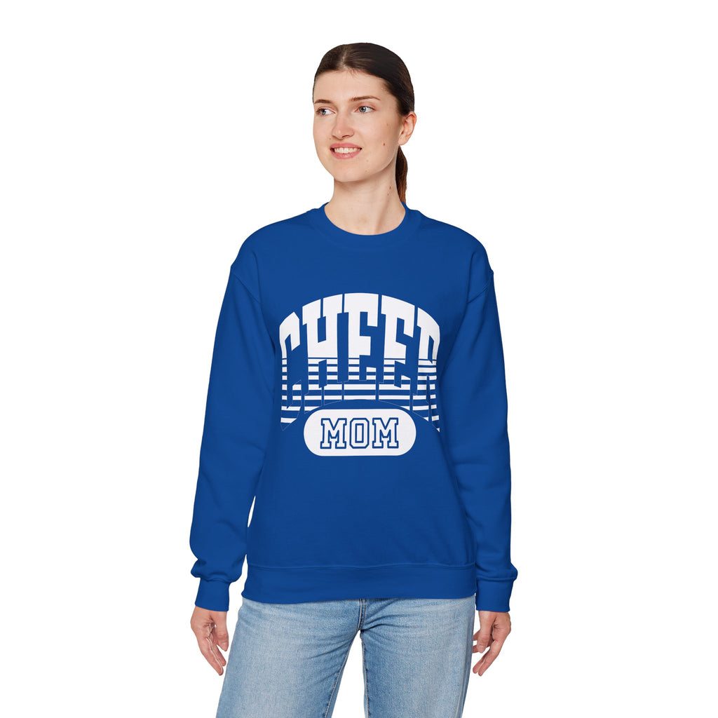 Cheer Mom Sweatshirt, Unisex Crewneck Sweatshirt, Perfect for Game Days, Sports Fan Apparel, Cozy Sweatshirt Gift, Football