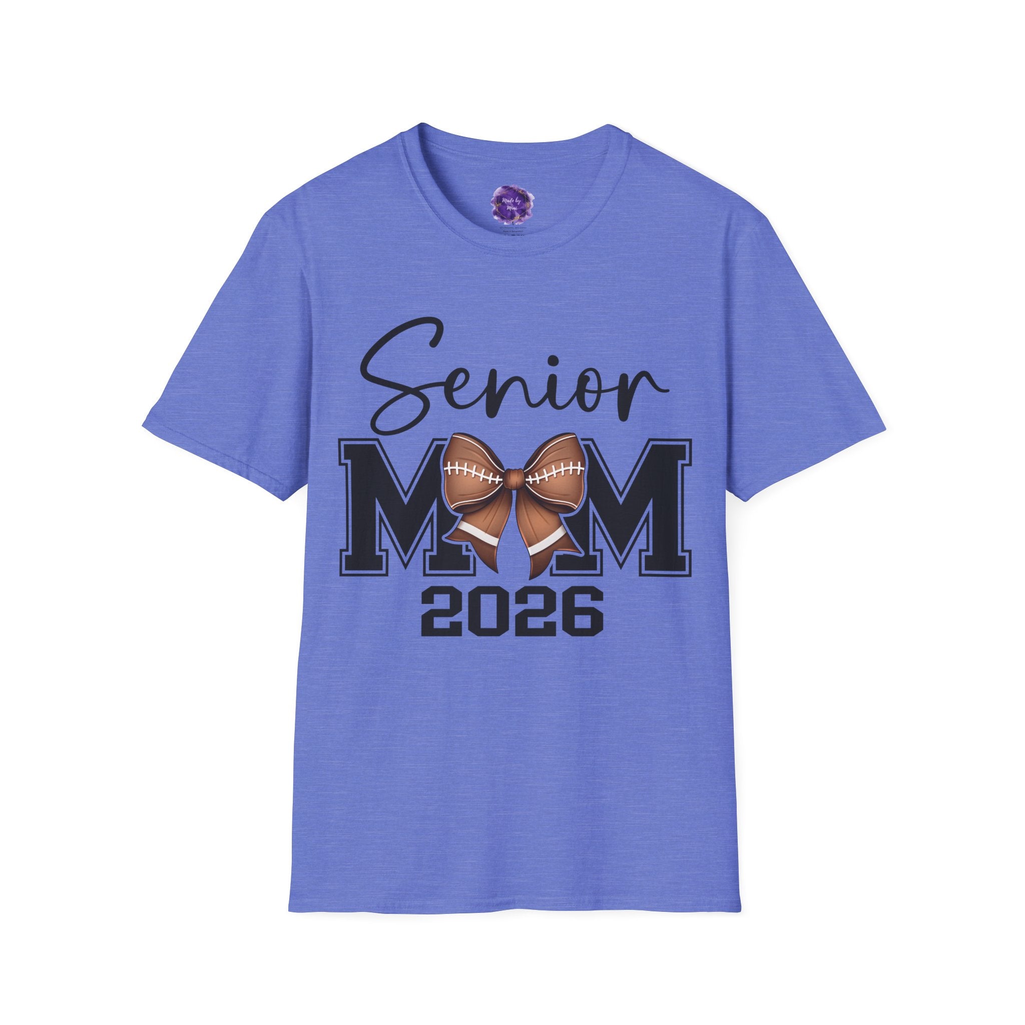 SENIOR FOOTBALL/CHEER MOM T-Shirt, Unisex Tee, Sporty Apparel for Game Day, Perfect for Football Moms, Great Gift Idea