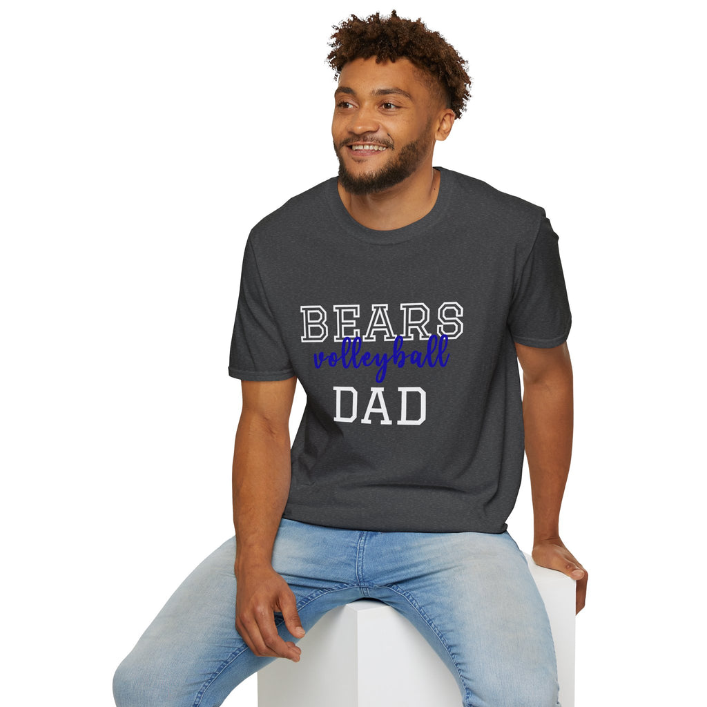 Bears Volleyball Dad, Dad's #1 Volleyball Supporter Tee, Unisex Softstyle T-Shirt for Volleyball Dads, Sports Fan Gear, Personalized Father's Day Gift, Team [...]